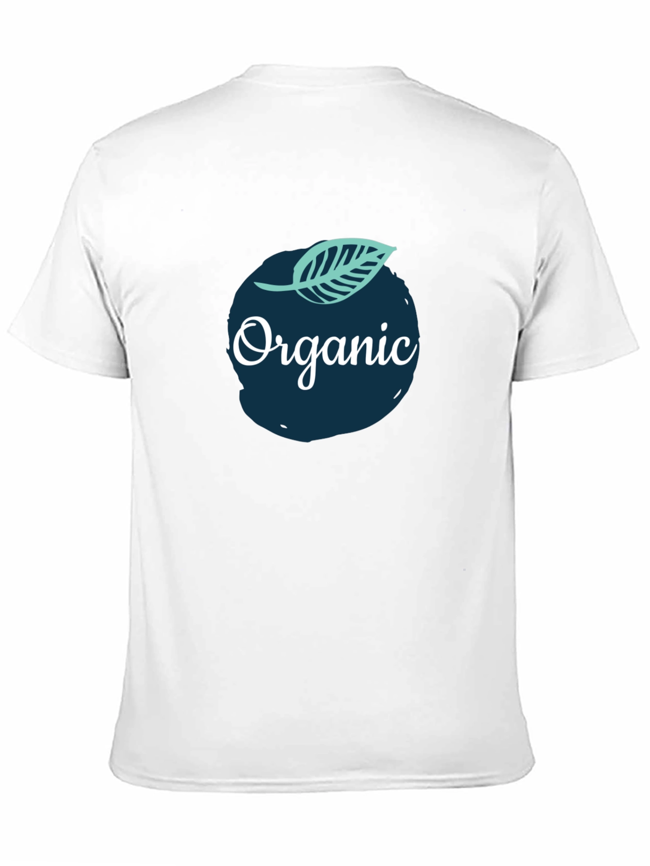 Organic Graphic Tee - Black Cotton T-Shirt