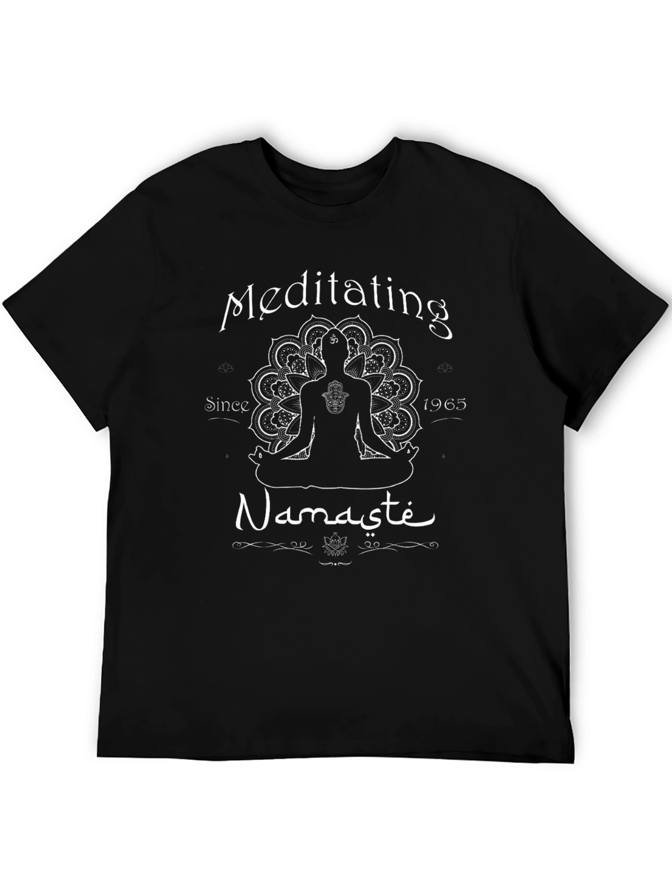 Meditating Namaste Graphic Tee