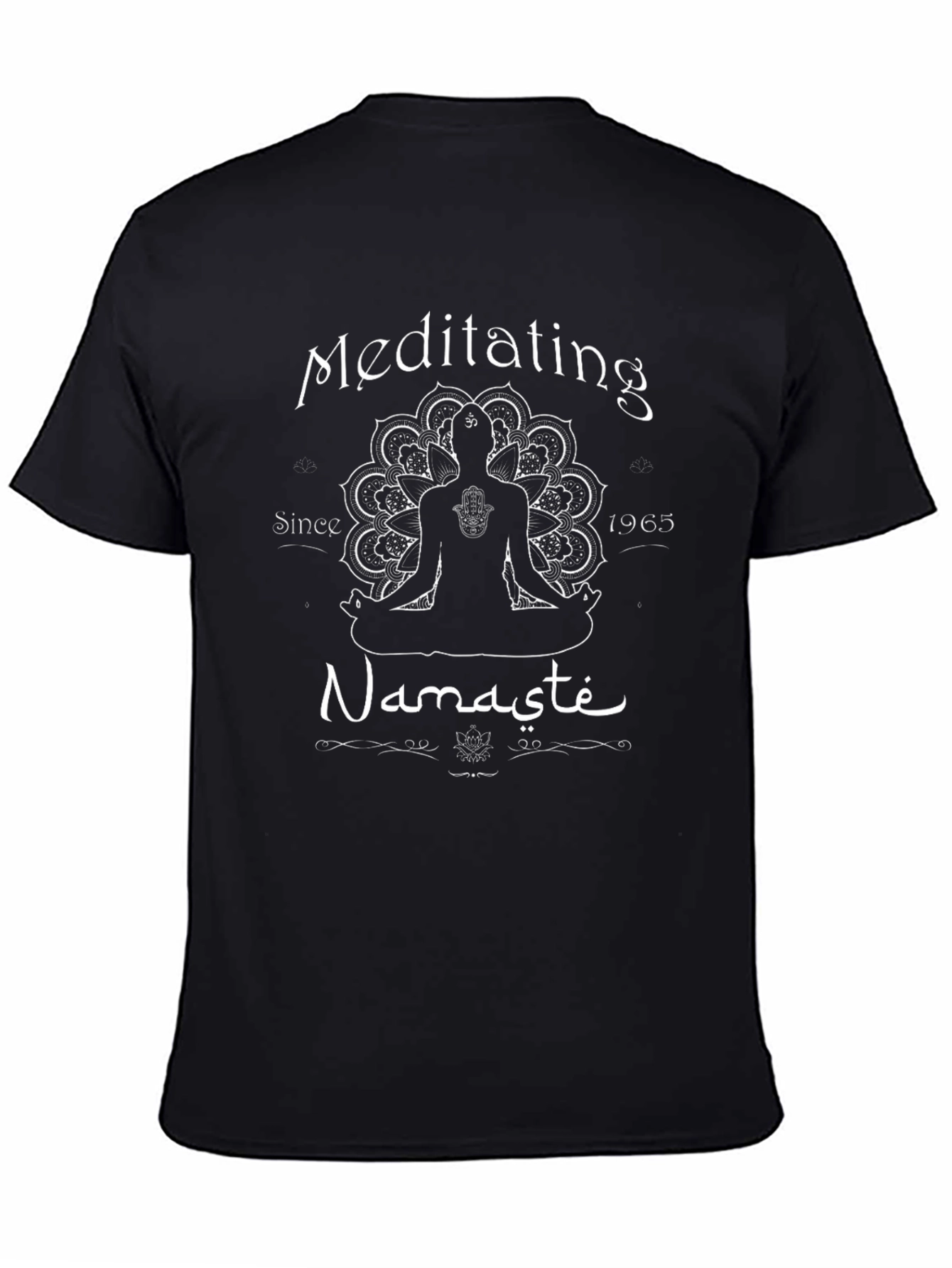 Meditating Namaste Graphic Tee