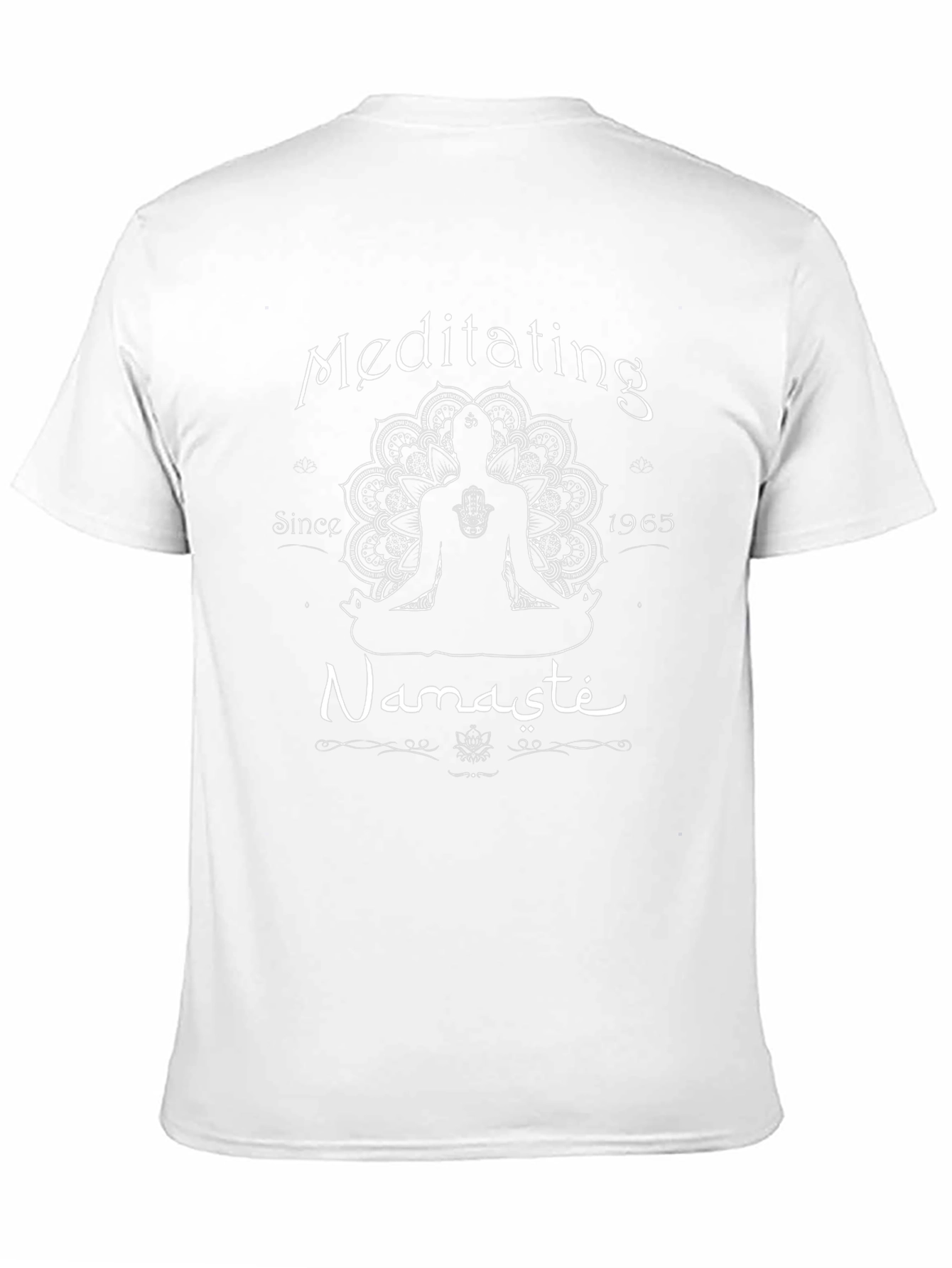 Meditating Namaste Graphic Tee