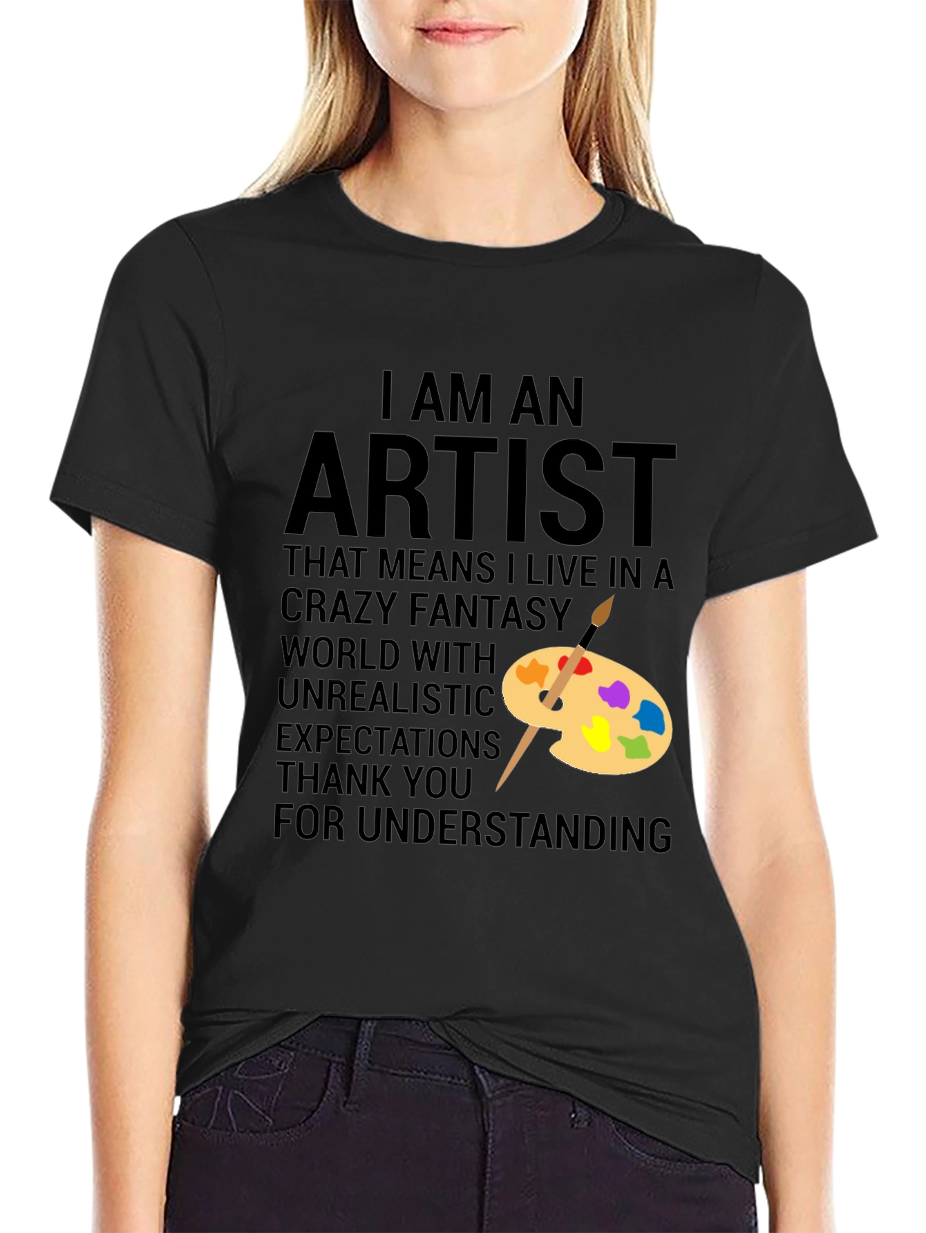 I Am An Artist T-Shirt - Creative Apparel