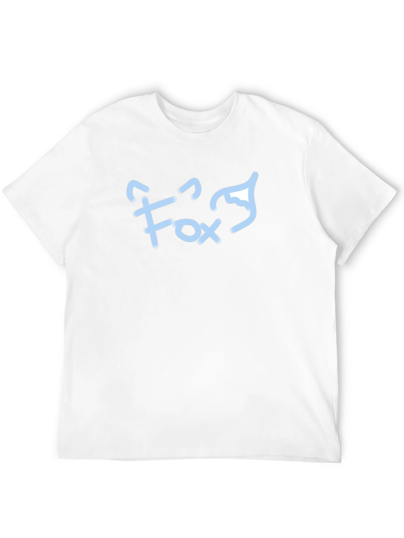 Fox Graphic Tee - Black Cotton Blend