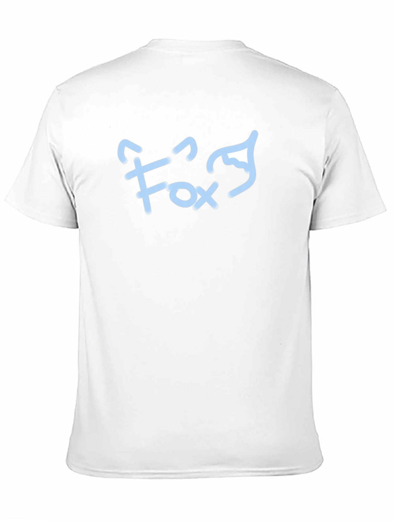 Fox Graphic Tee - Black Cotton Blend