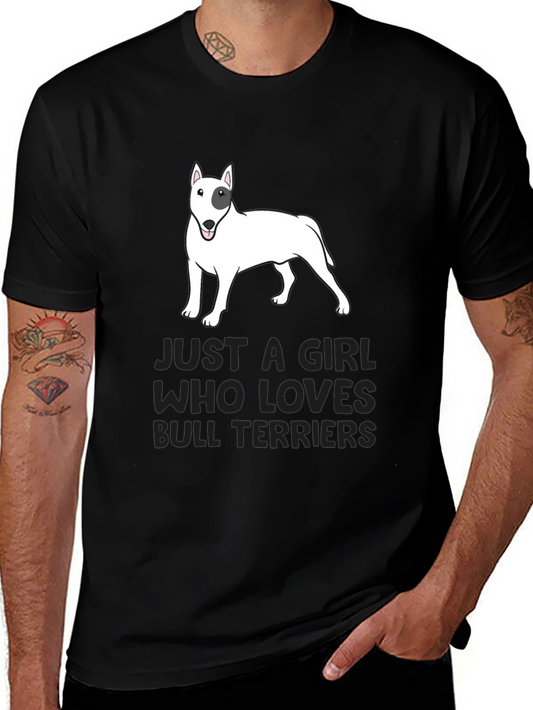 Bull Terrier Lover T-Shirt - Unisex Black Tee