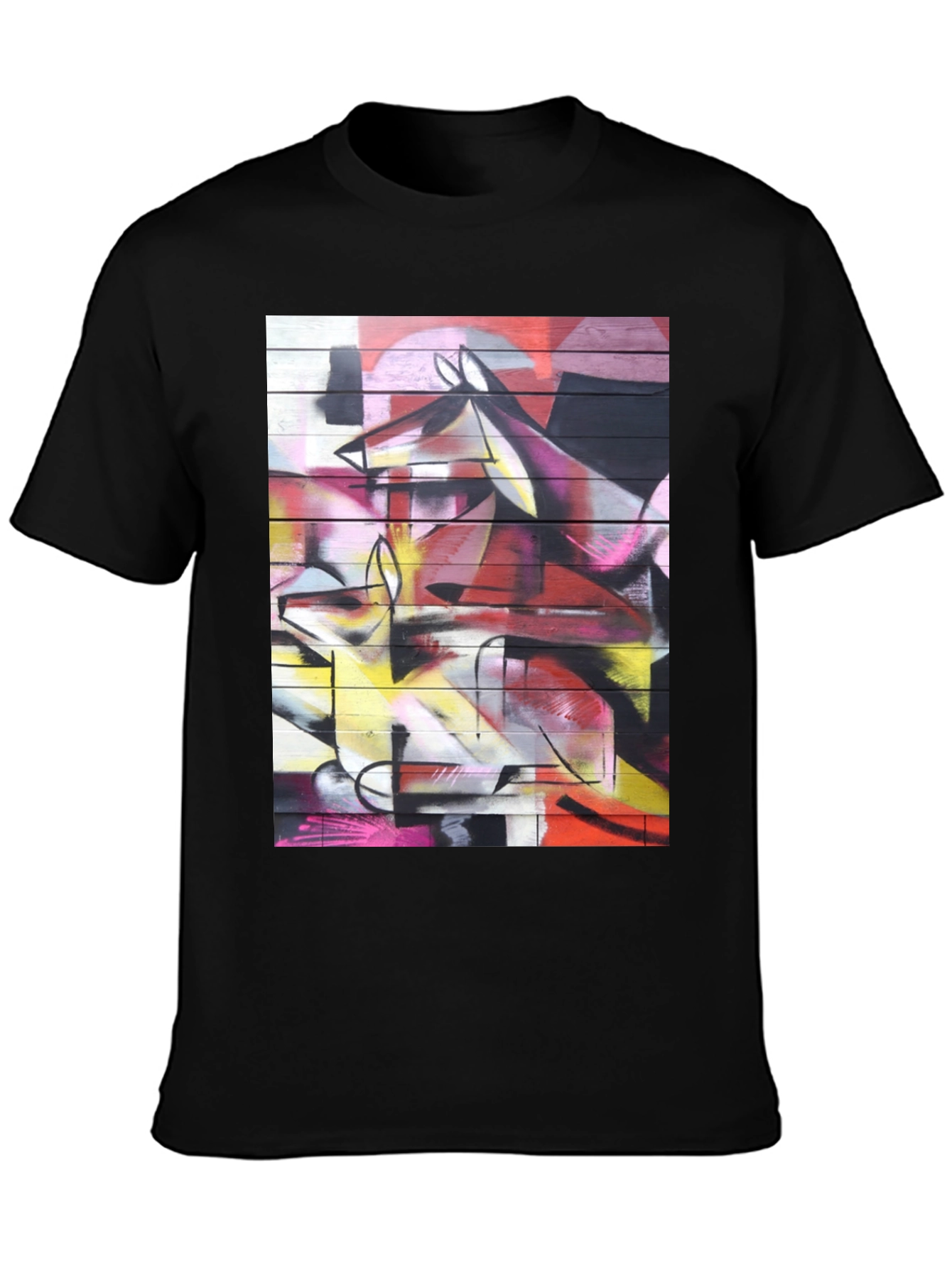Abstract Graffiti Art Graphic T-Shirt