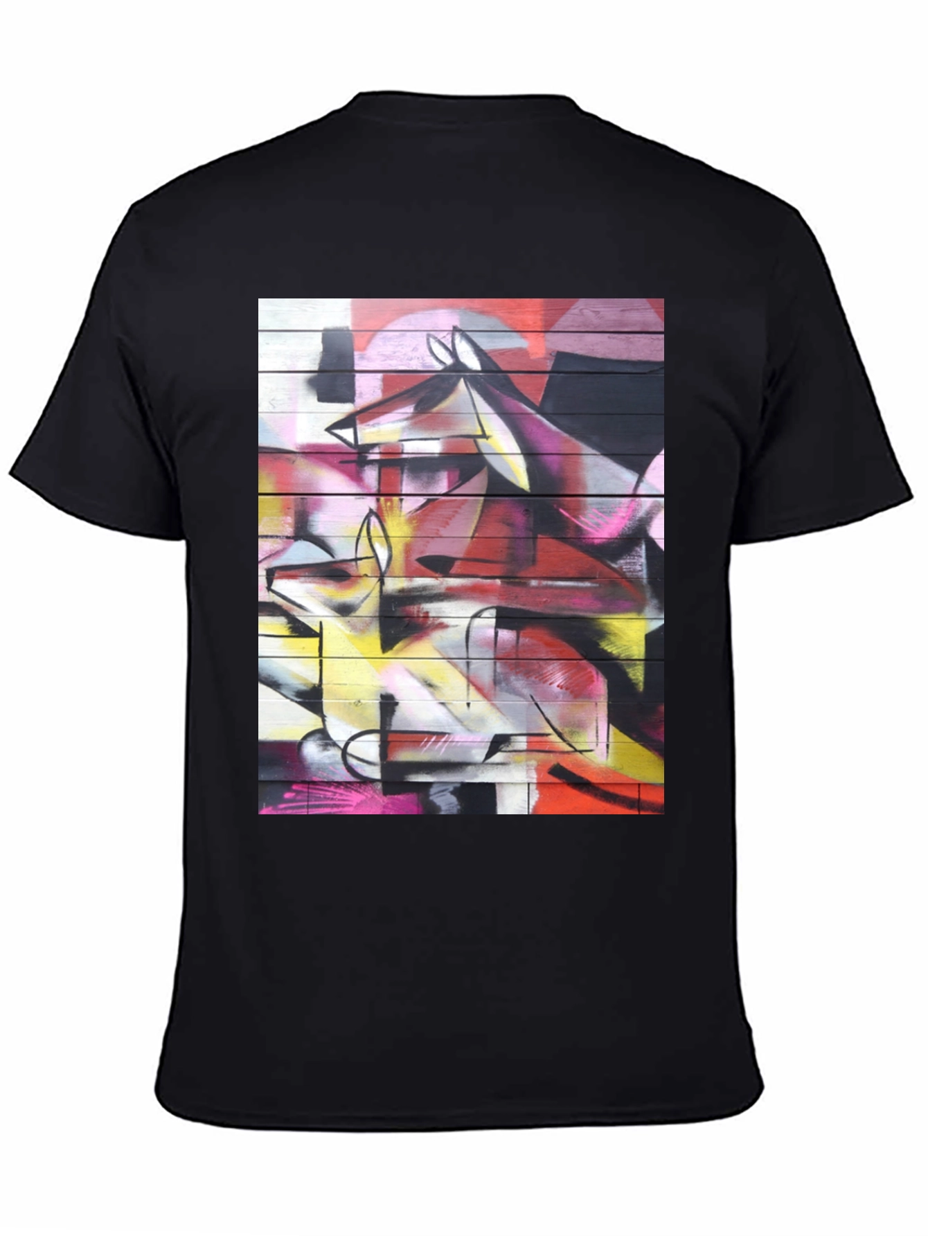 Abstract Graffiti Art Graphic T-Shirt