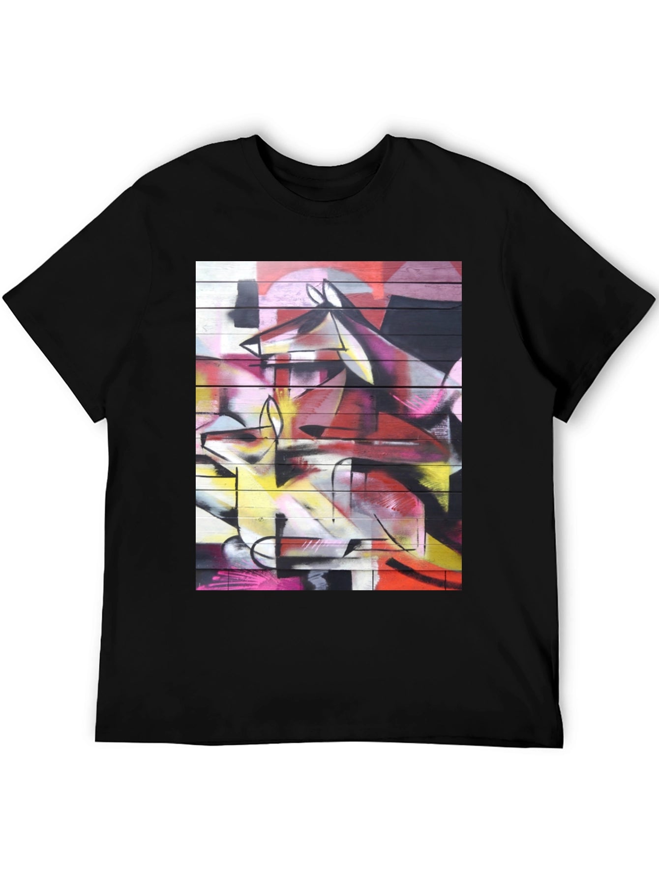 Abstract Graffiti Art Graphic T-Shirt