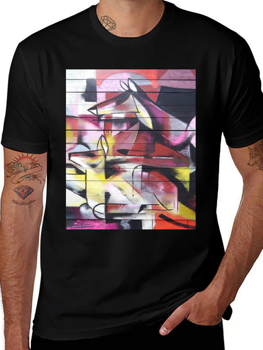 Abstract Graffiti Art Graphic T-Shirt