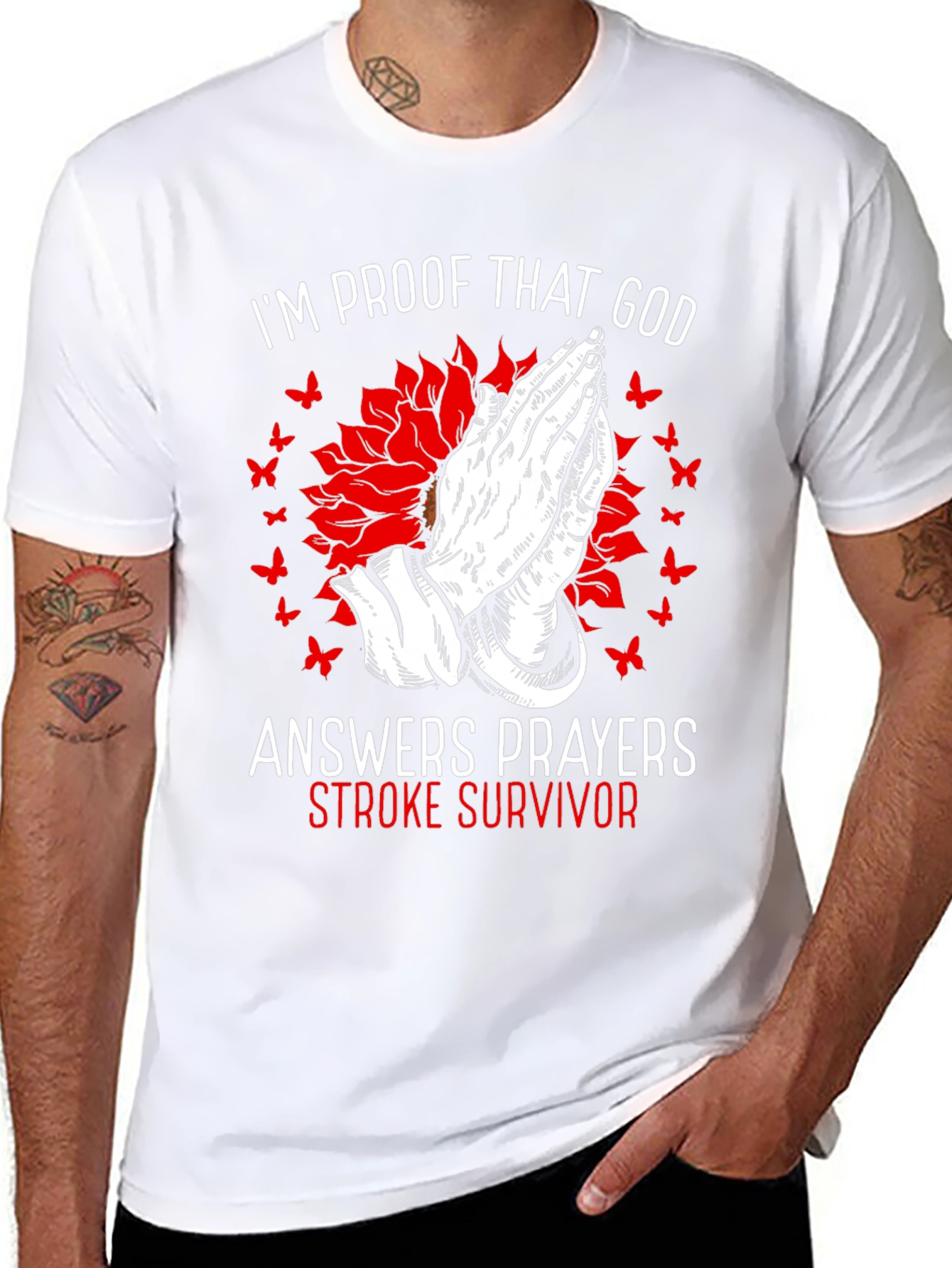 Stroke Survivor Prayer T-Shirt