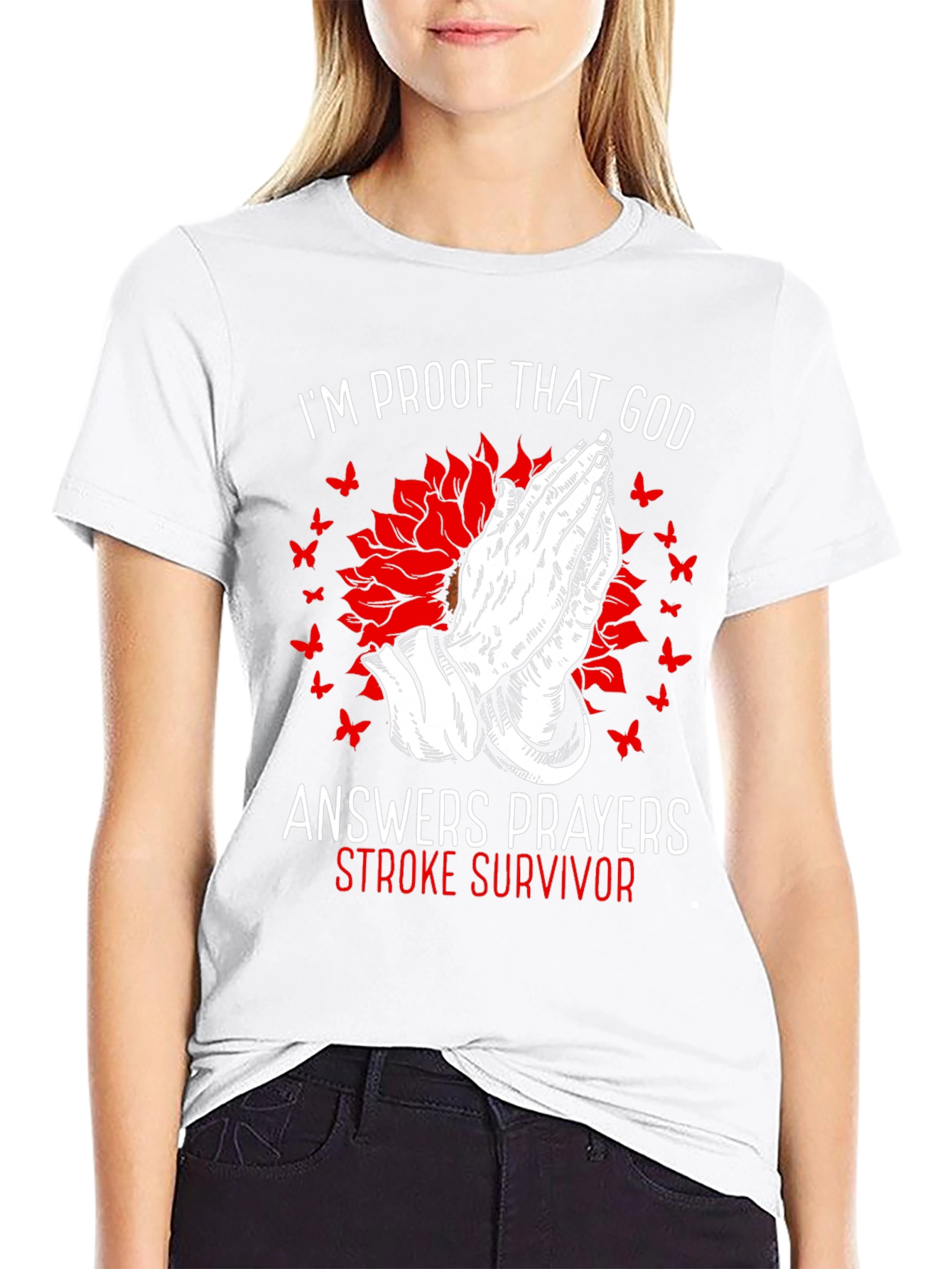 Stroke Survivor Prayer T-Shirt