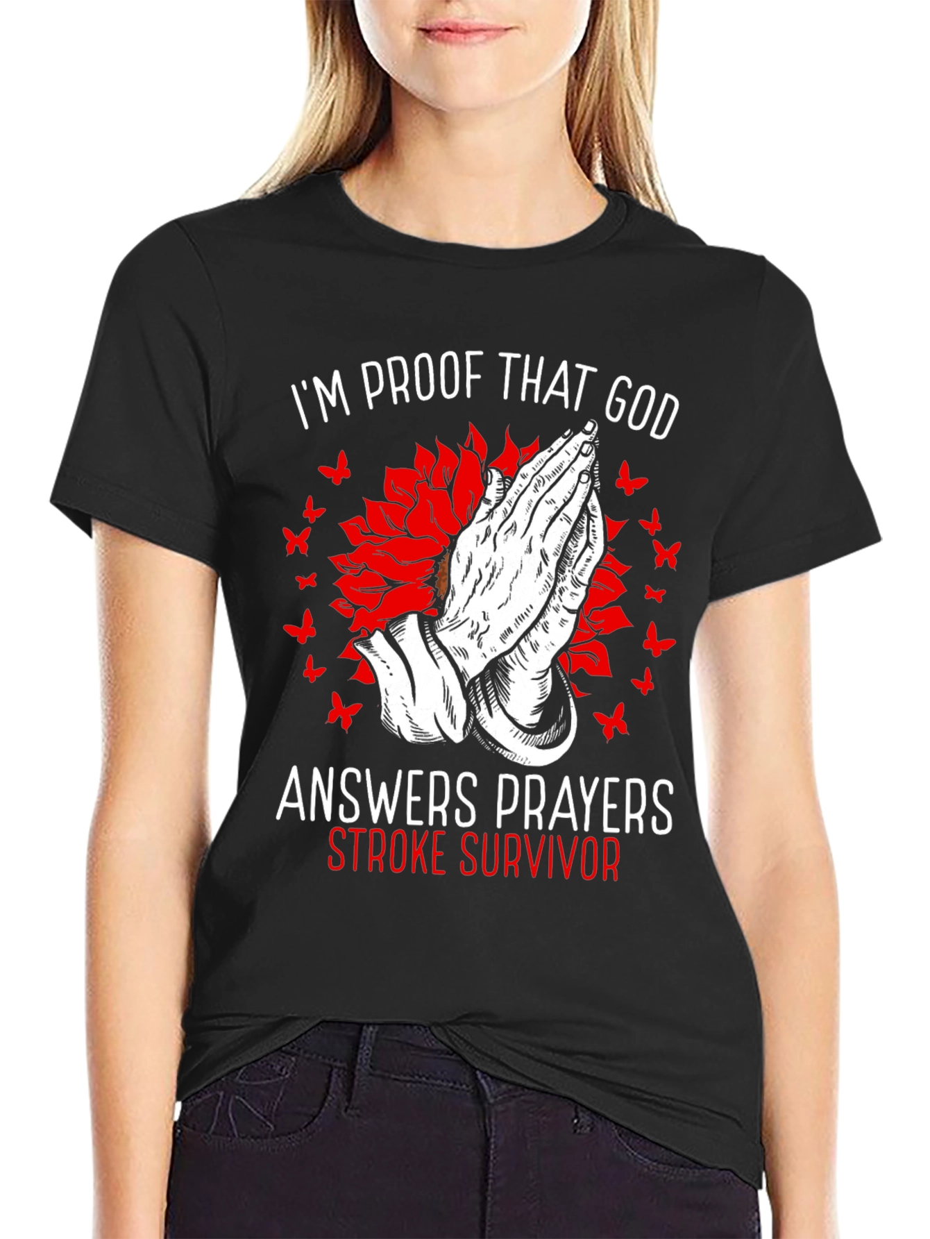 Stroke Survivor Prayer T-Shirt