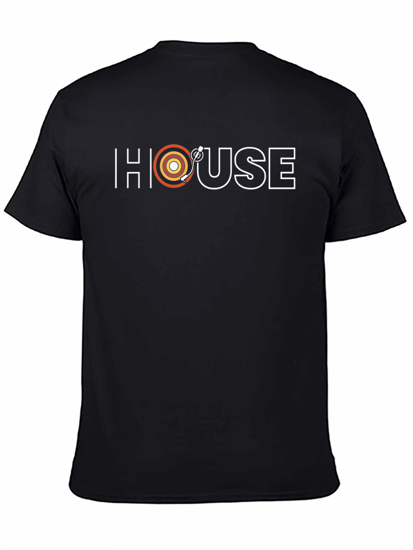 House Music T-Shirt - Retro Vinyl Design