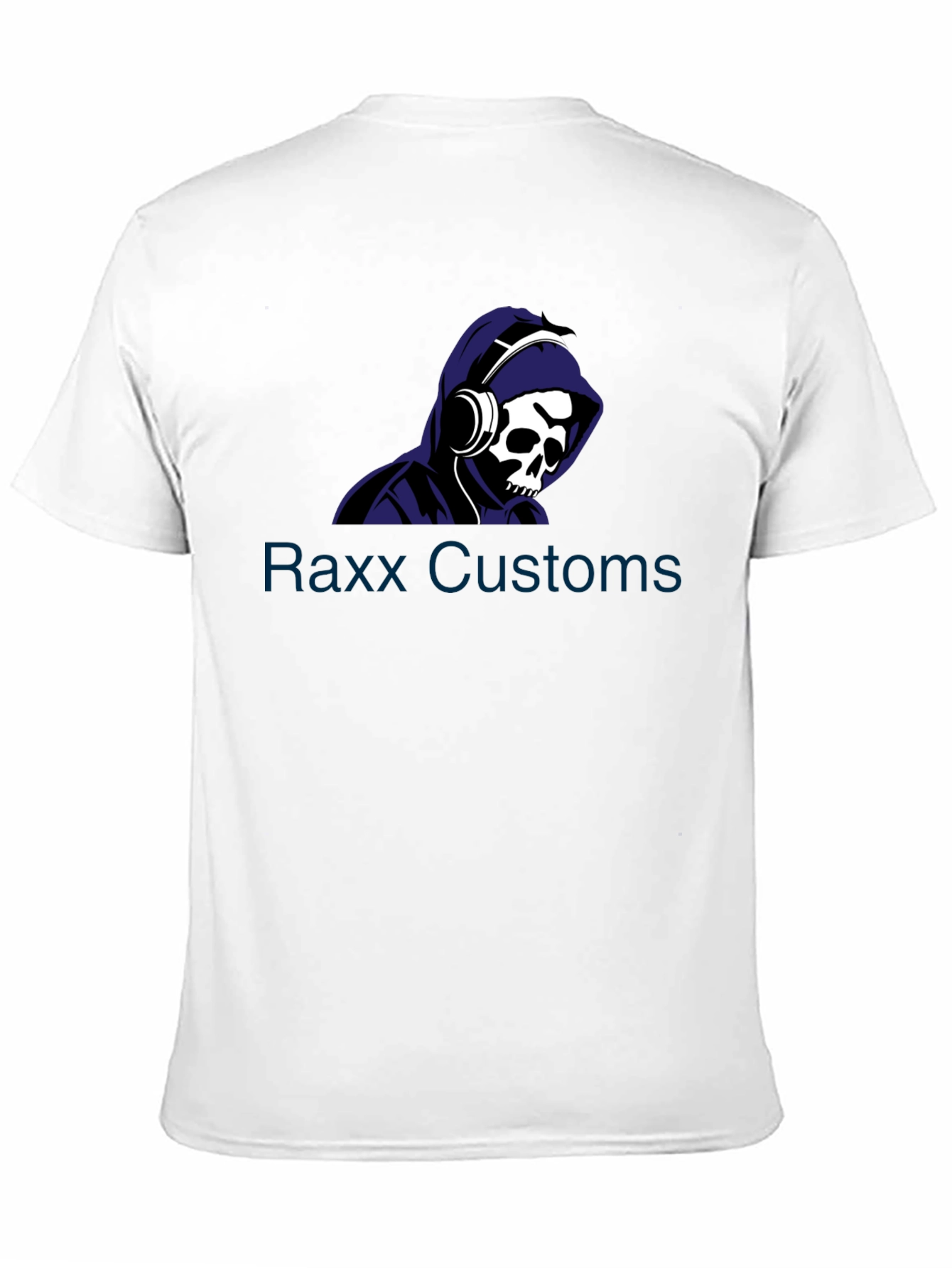 Skull Hoodie Graphic Tee - Raxx Customs