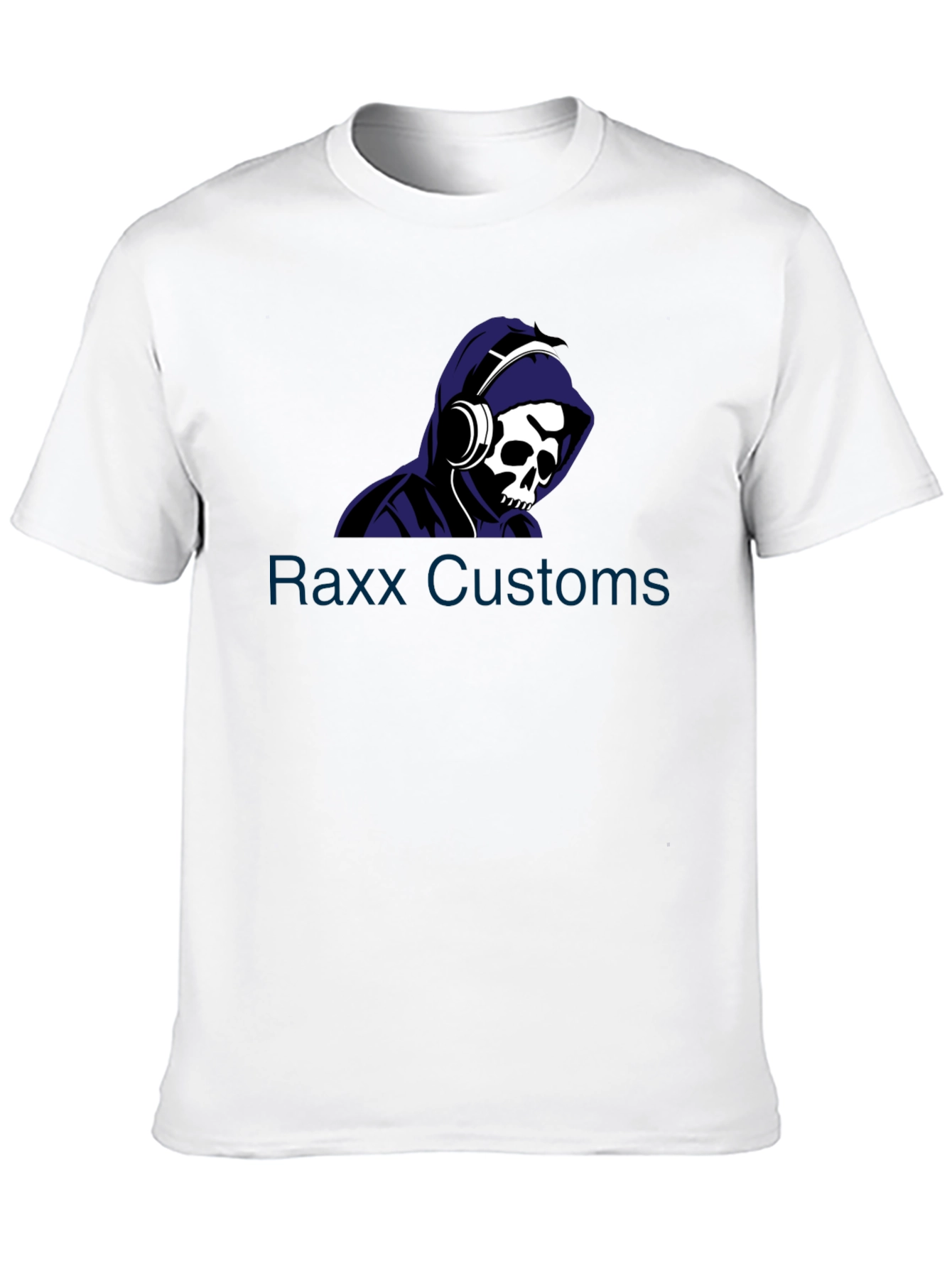 Skull Hoodie Graphic Tee - Raxx Customs