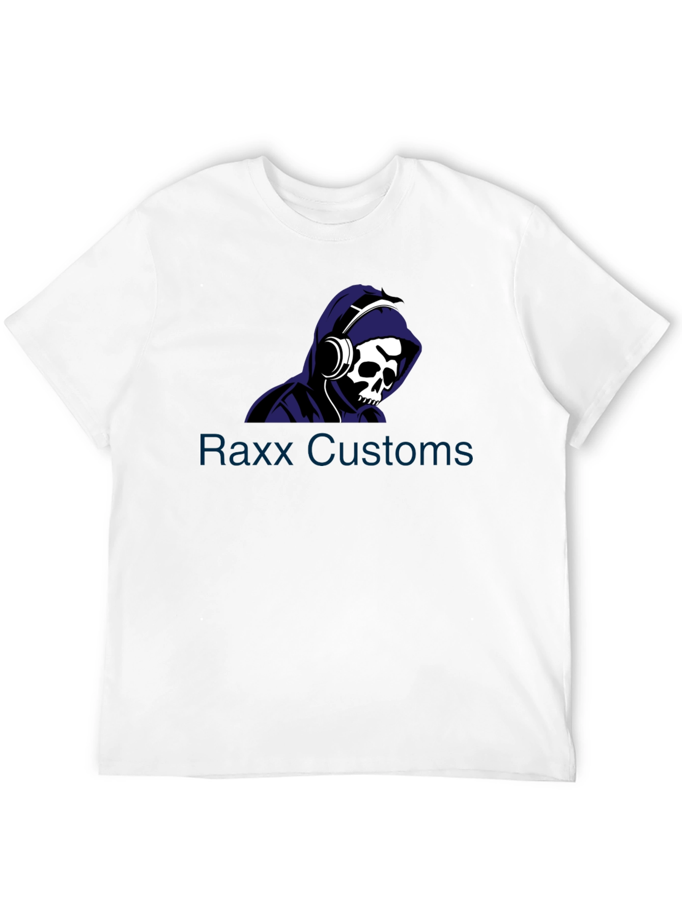 Skull Hoodie Graphic Tee - Raxx Customs