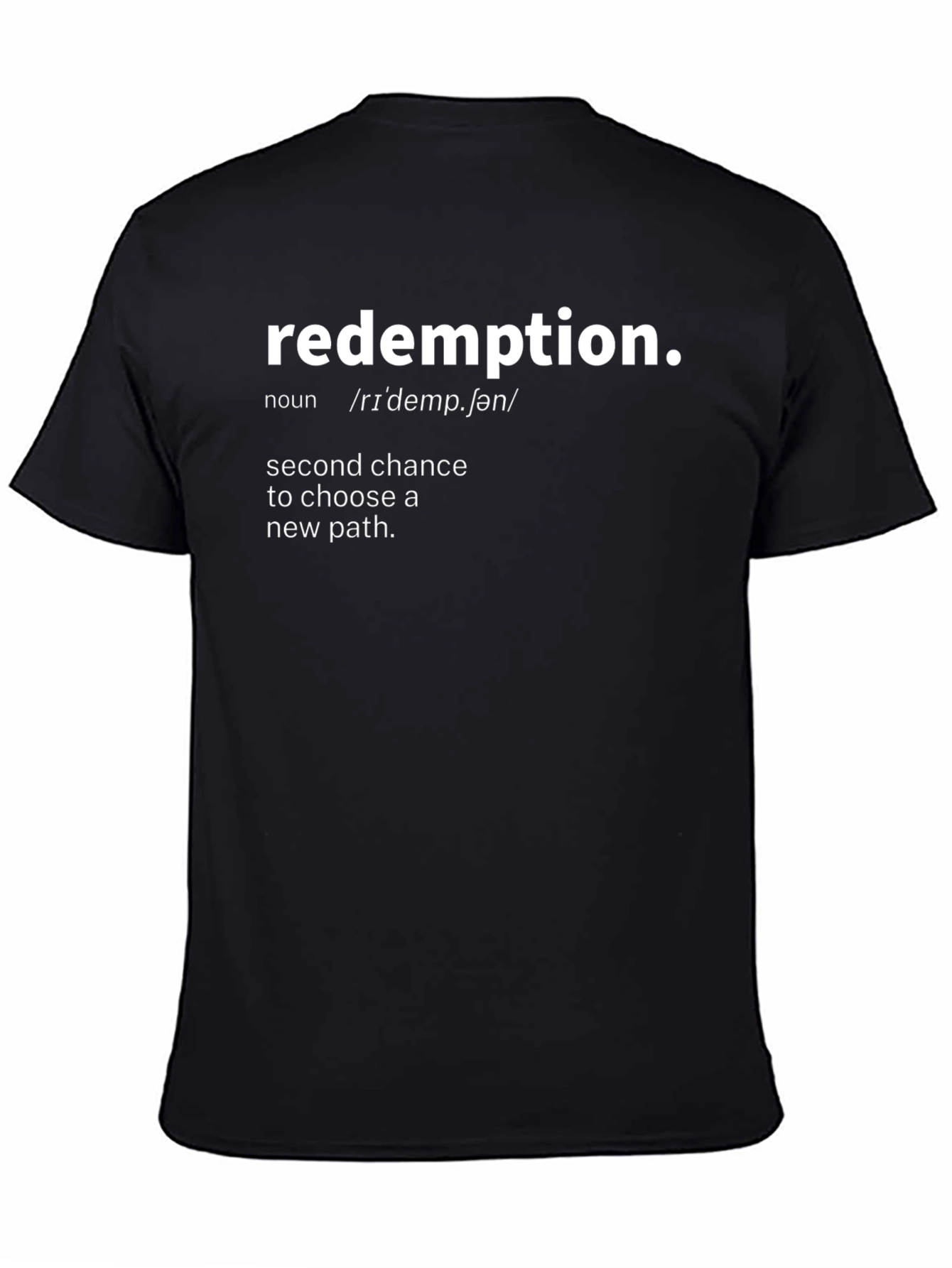 Redemption T-Shirt - Second Chance Definition