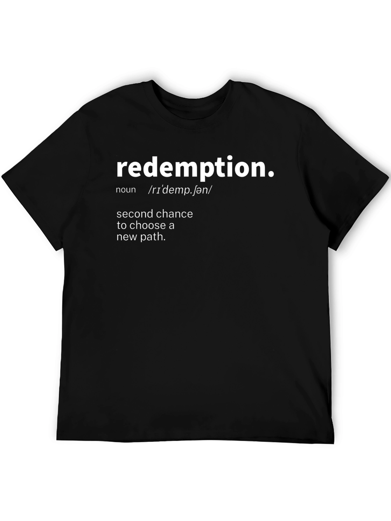 Redemption T-Shirt - Second Chance Definition