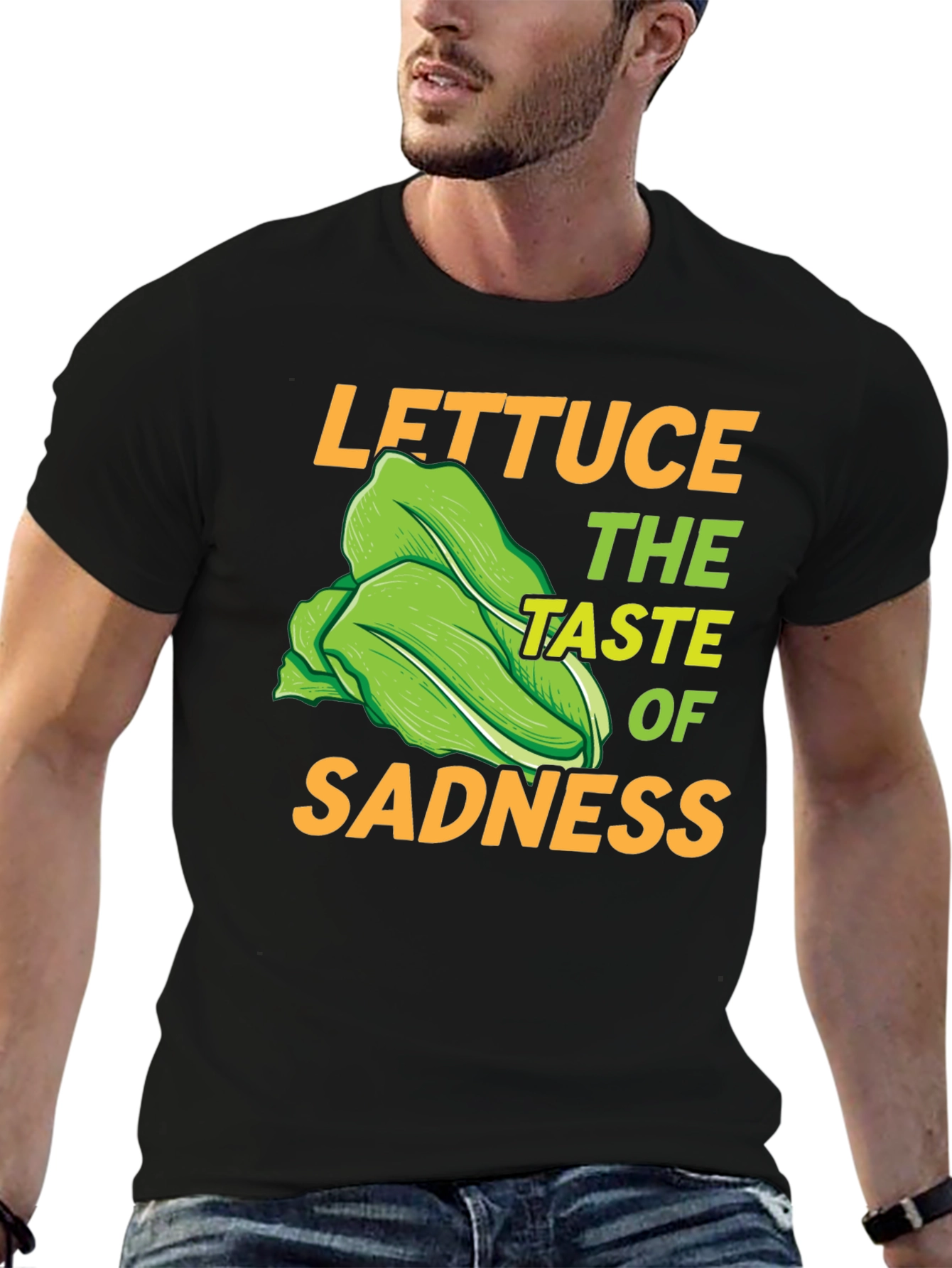 Lettuce Taste of Sadness Graphic T-Shirt