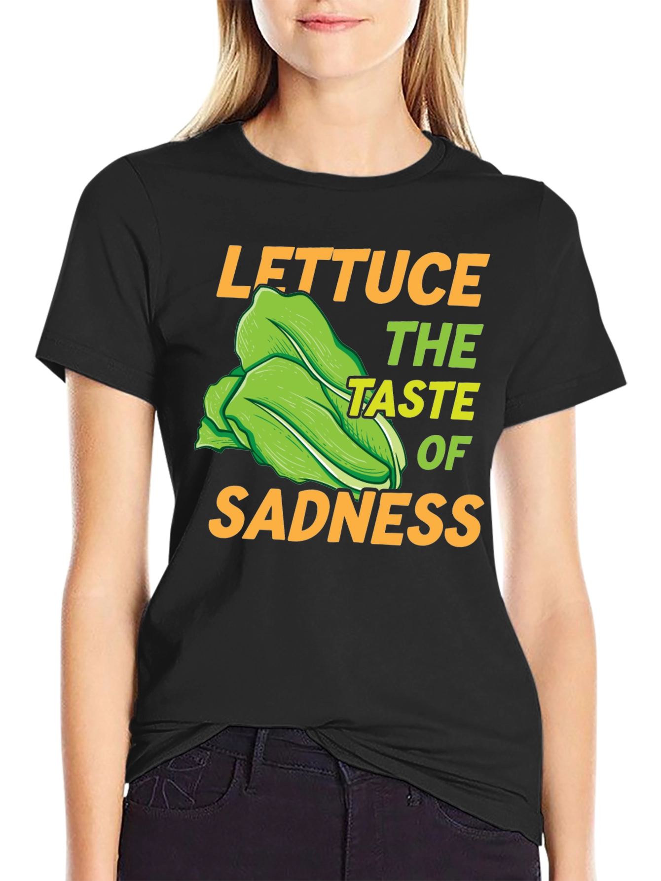 Lettuce Taste of Sadness Graphic T-Shirt