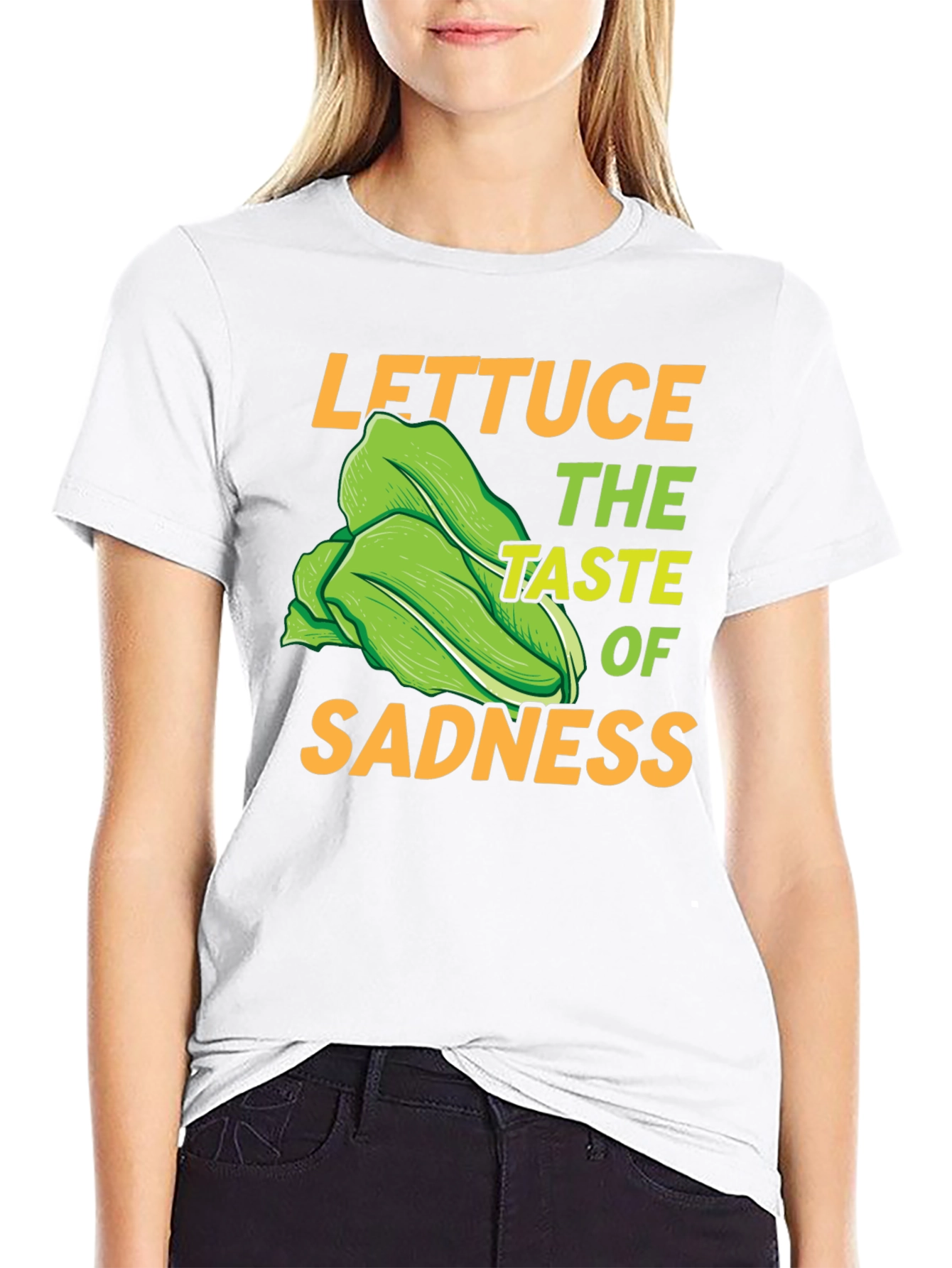 Lettuce Taste of Sadness Graphic T-Shirt