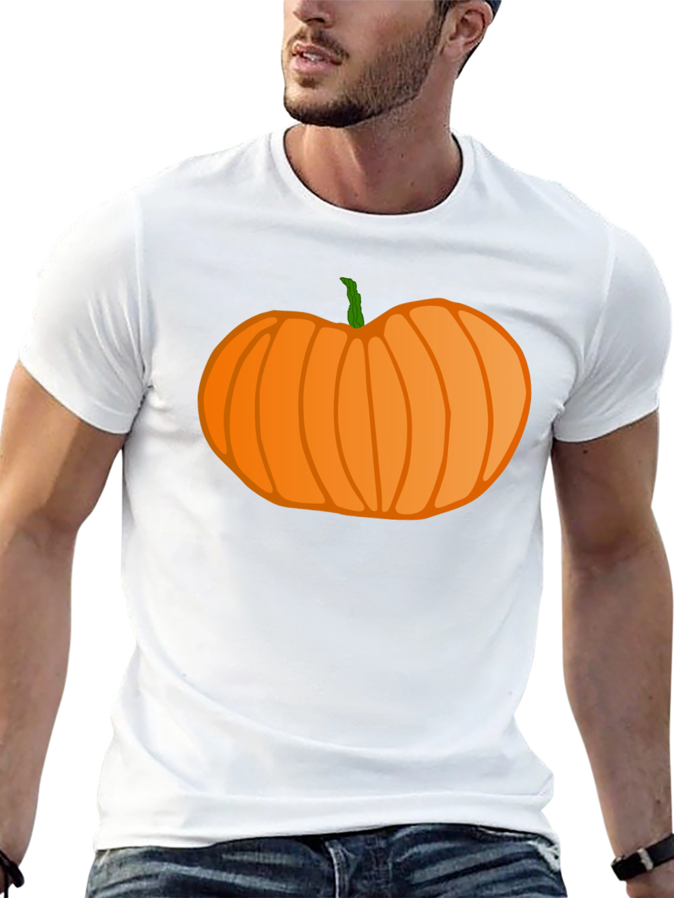 Halloween Pumpkin Graphic T-Shirt