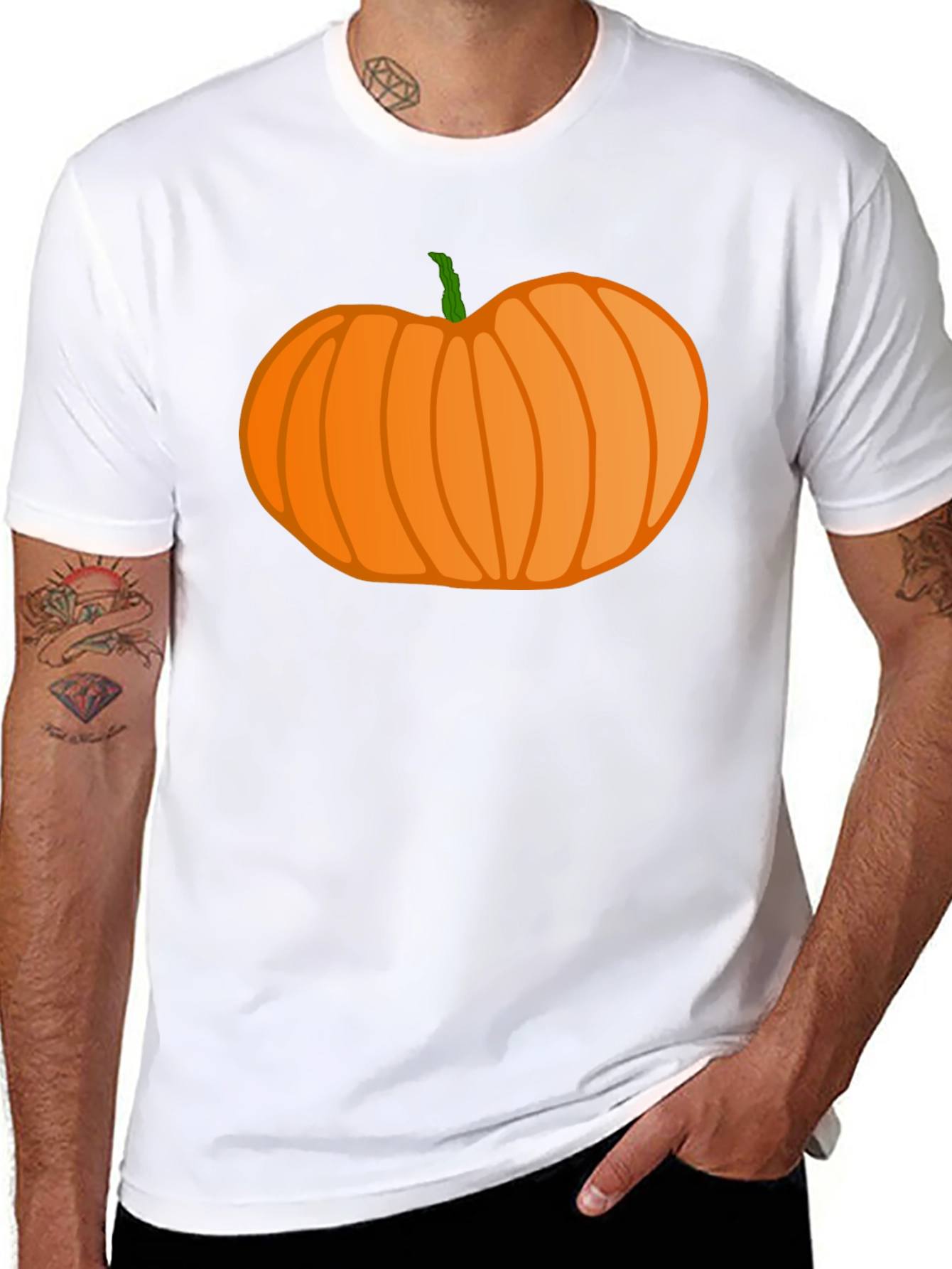 Halloween Pumpkin Graphic T-Shirt