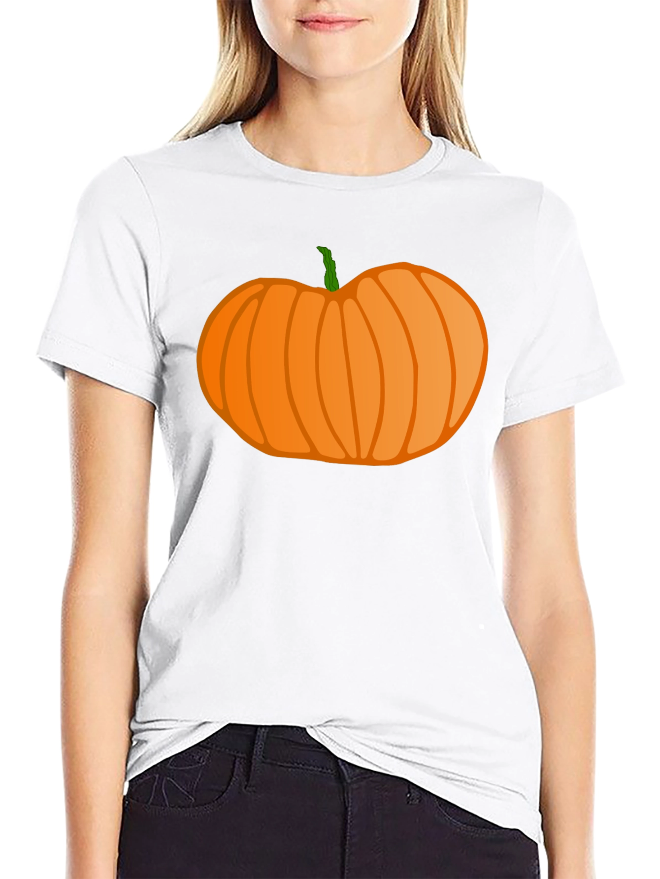 Halloween Pumpkin Graphic T-Shirt