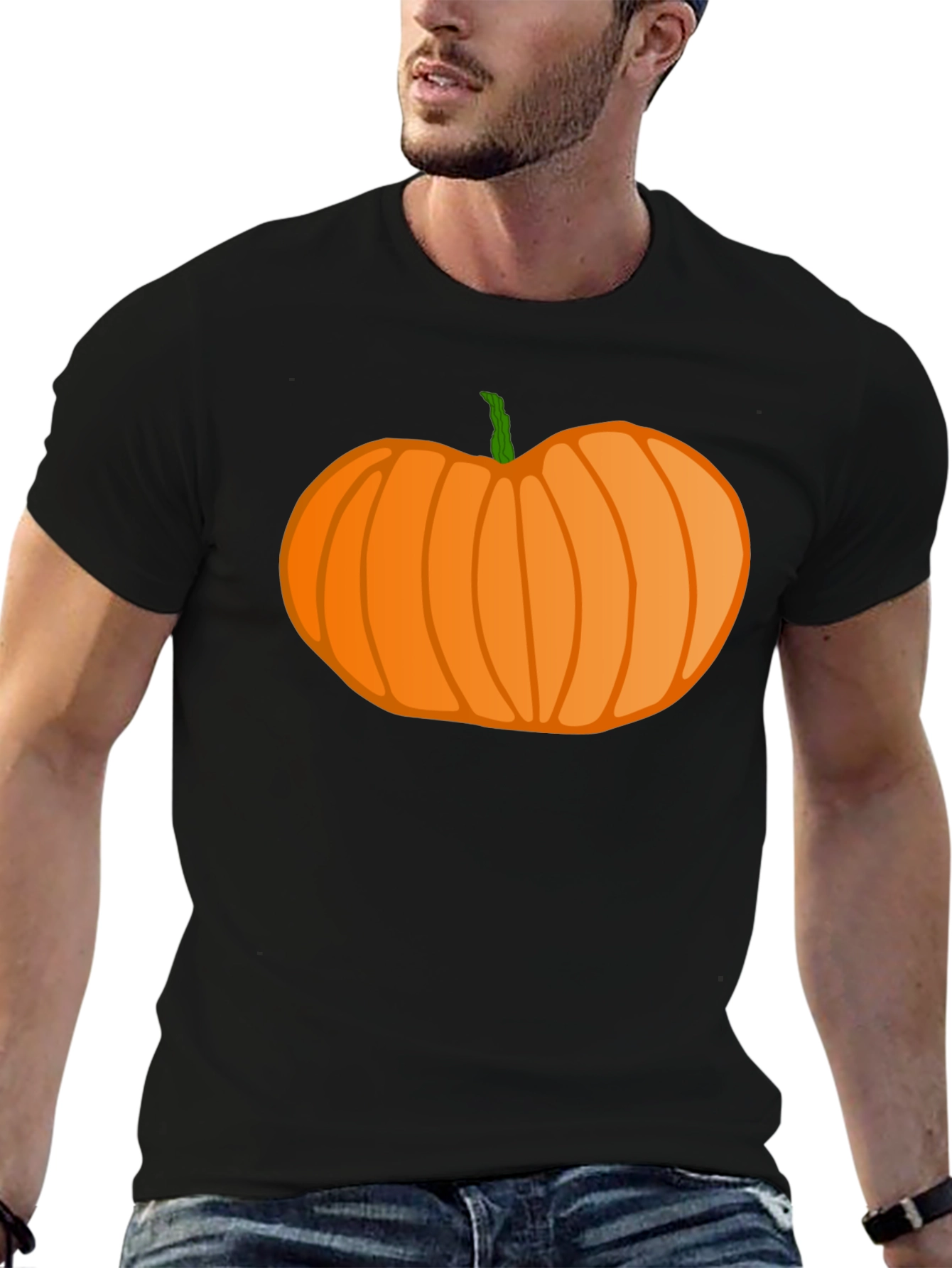 Halloween Pumpkin Graphic T-Shirt