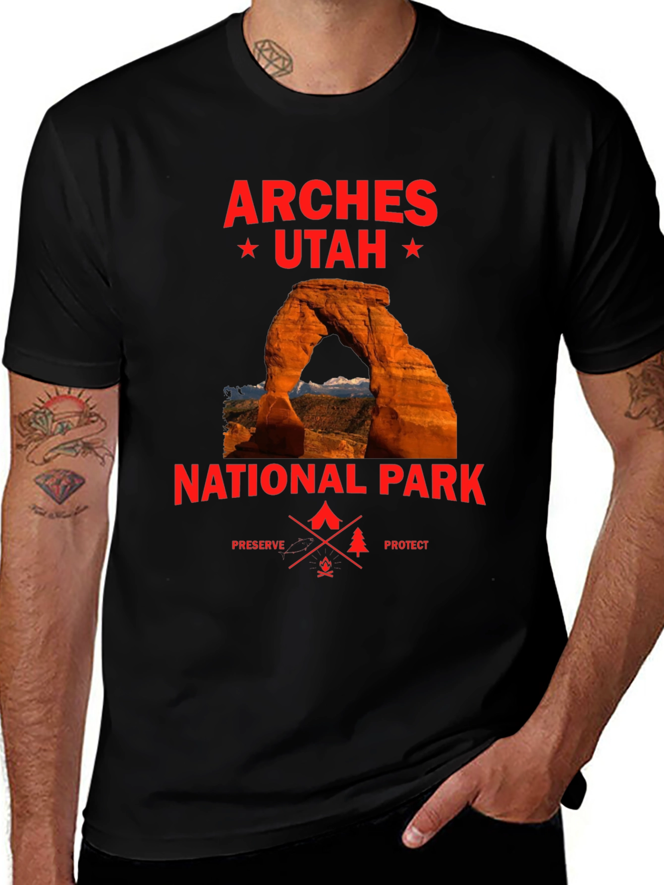 Arches National Park Tee - Utah Graphic T-Shirt