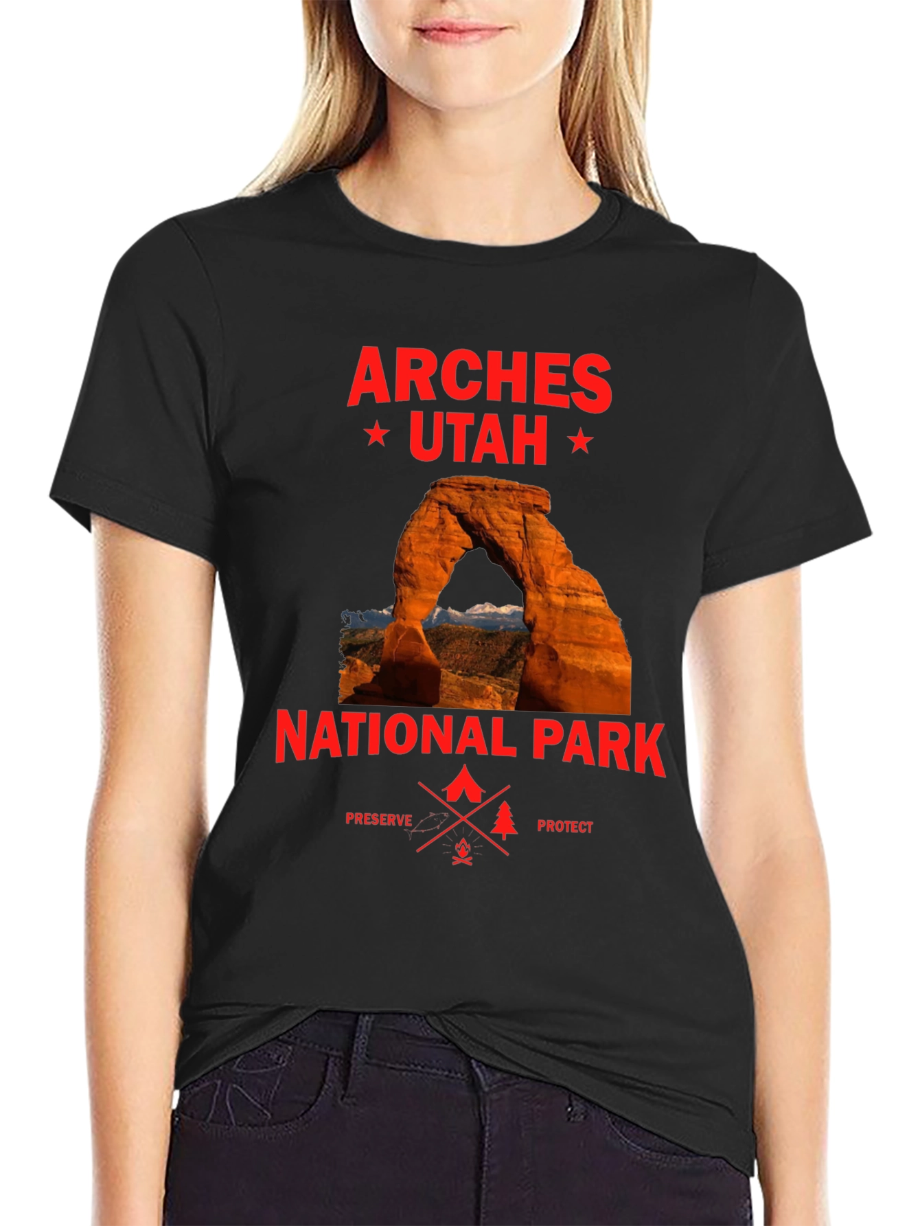 Arches National Park Tee - Utah Graphic T-Shirt