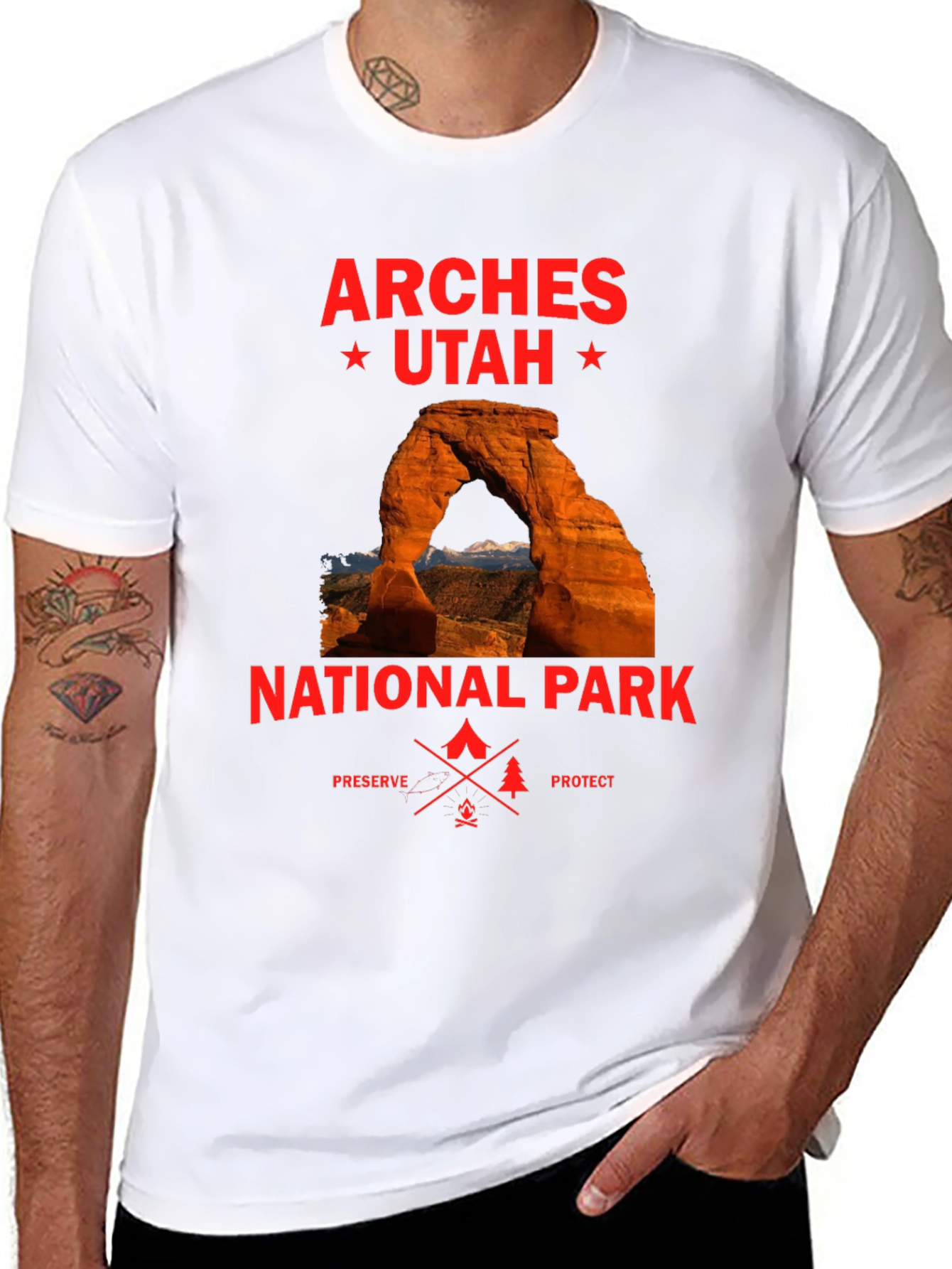 Arches National Park Tee - Utah Graphic T-Shirt