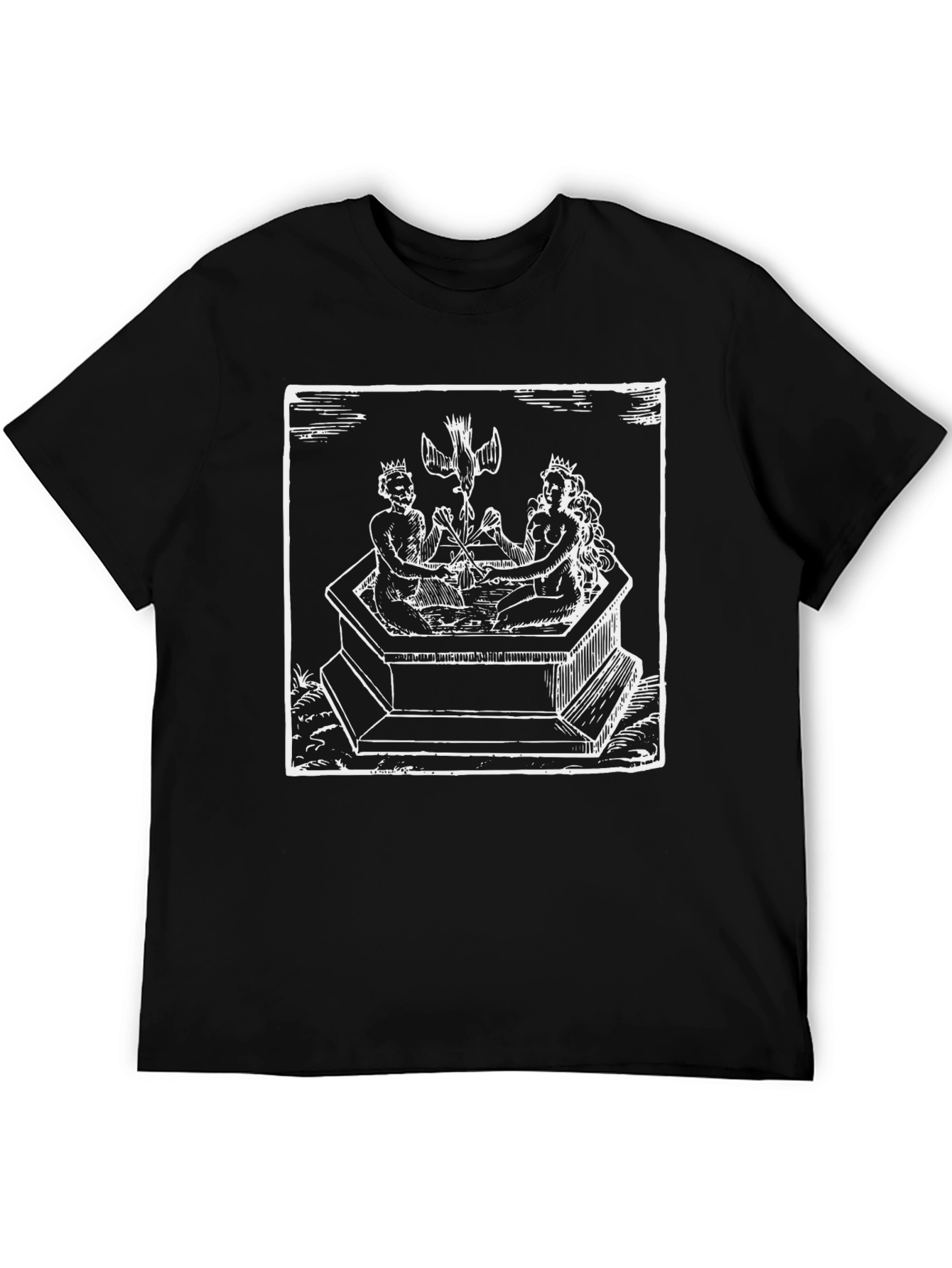 Alchemical Wedding Graphic Tee - Black