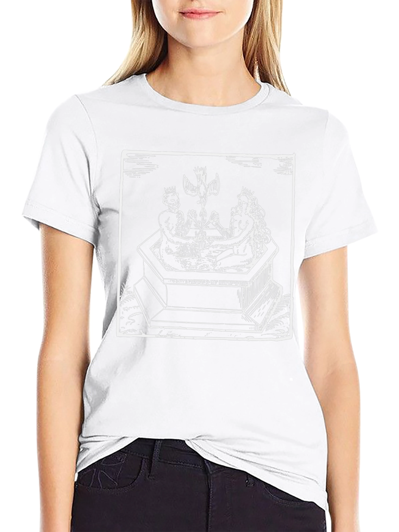 Alchemical Wedding Graphic Tee - Black