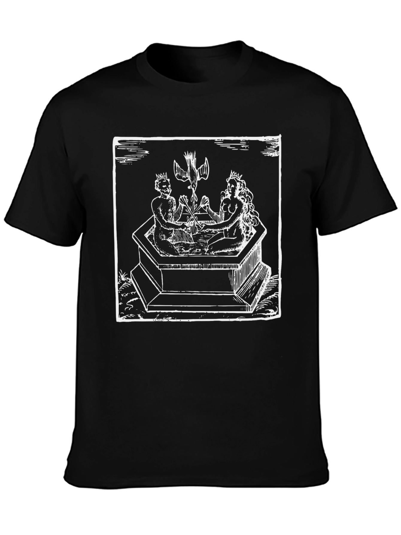 Alchemical Wedding Graphic Tee - Black