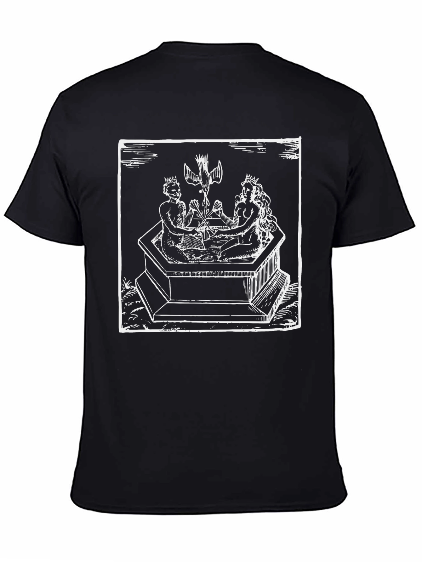 Alchemical Wedding Graphic Tee - Black