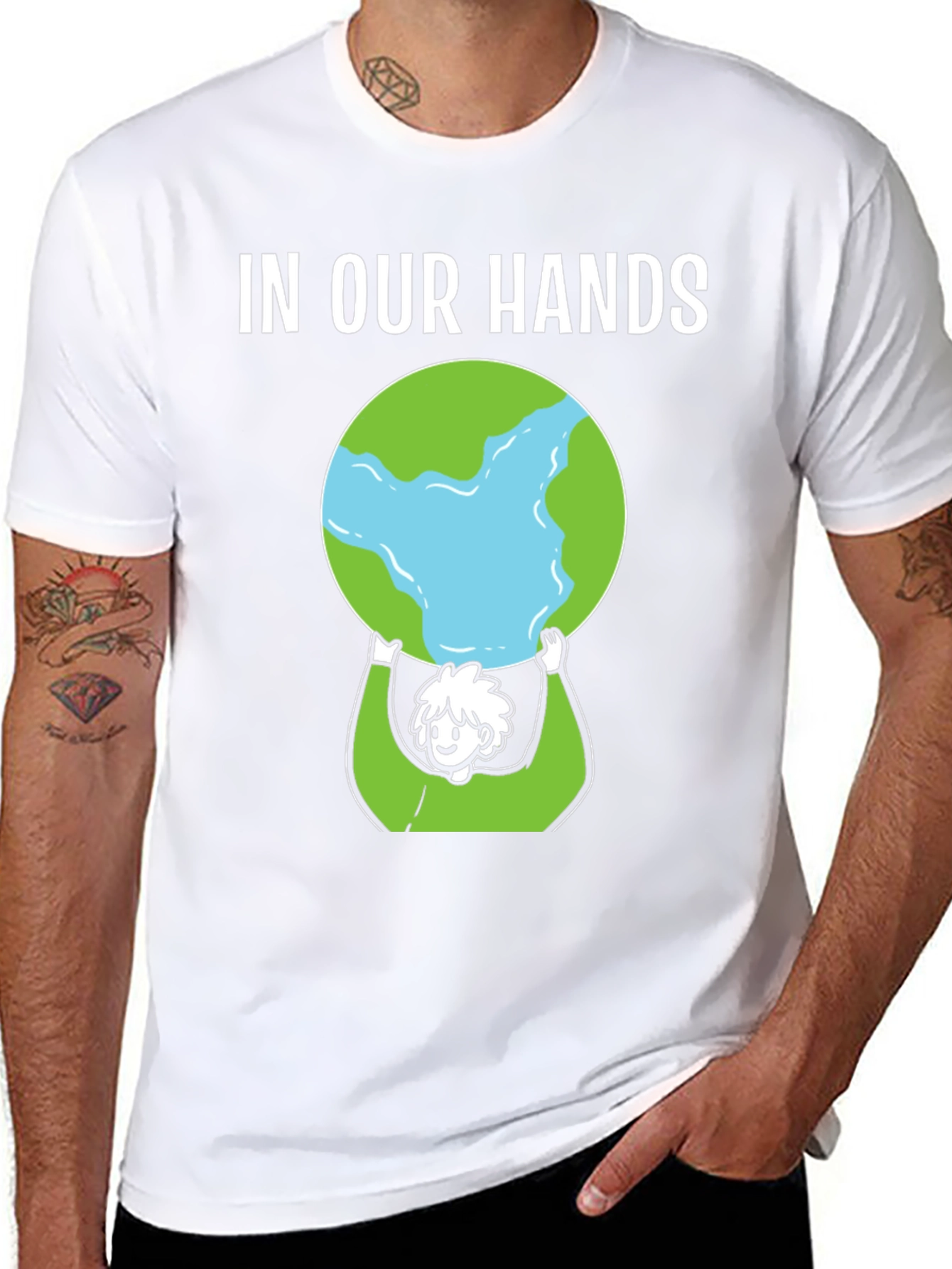 Earth in Our Hands Graphic Tee