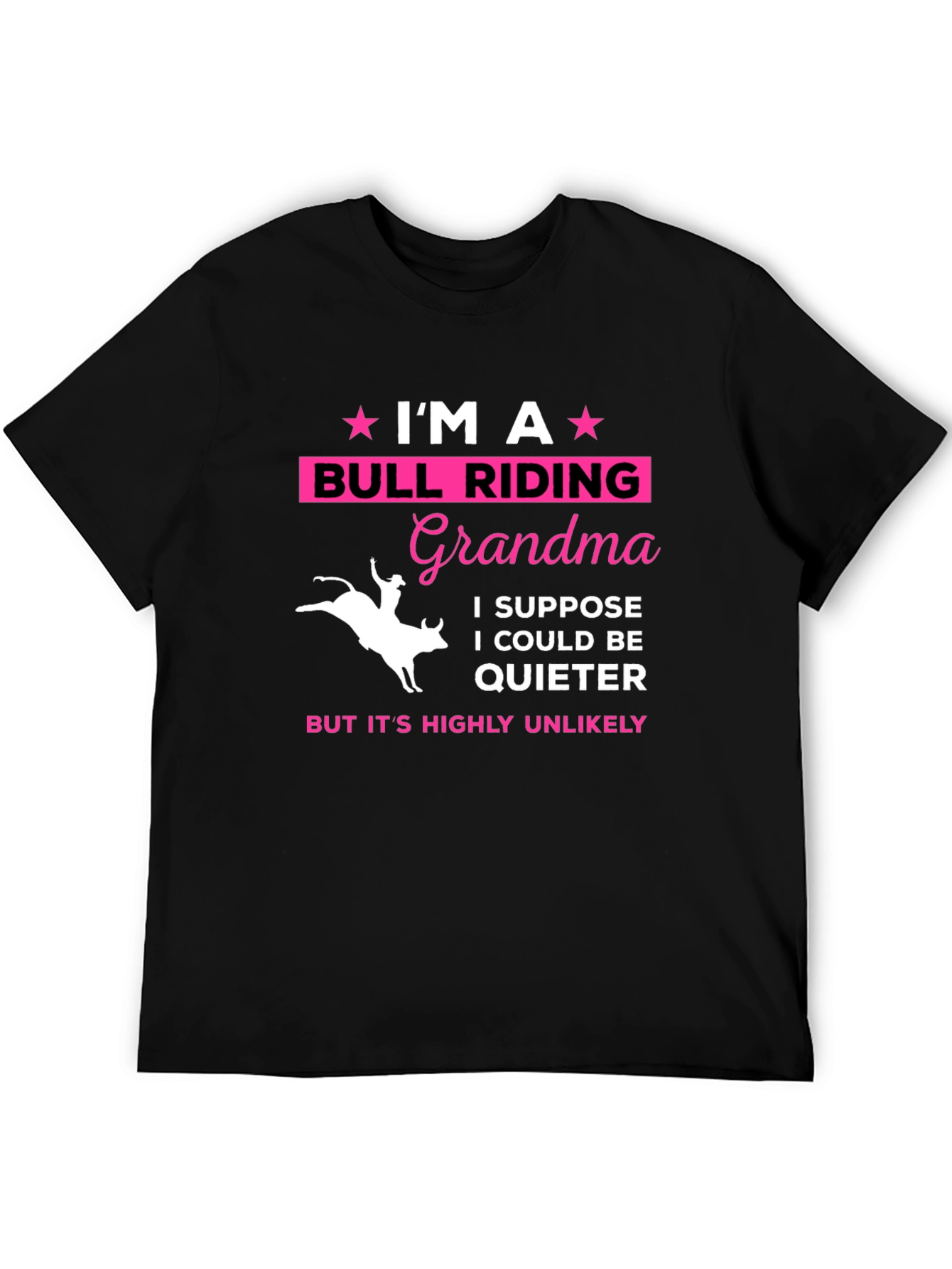 Bull Riding Grandma T-Shirt