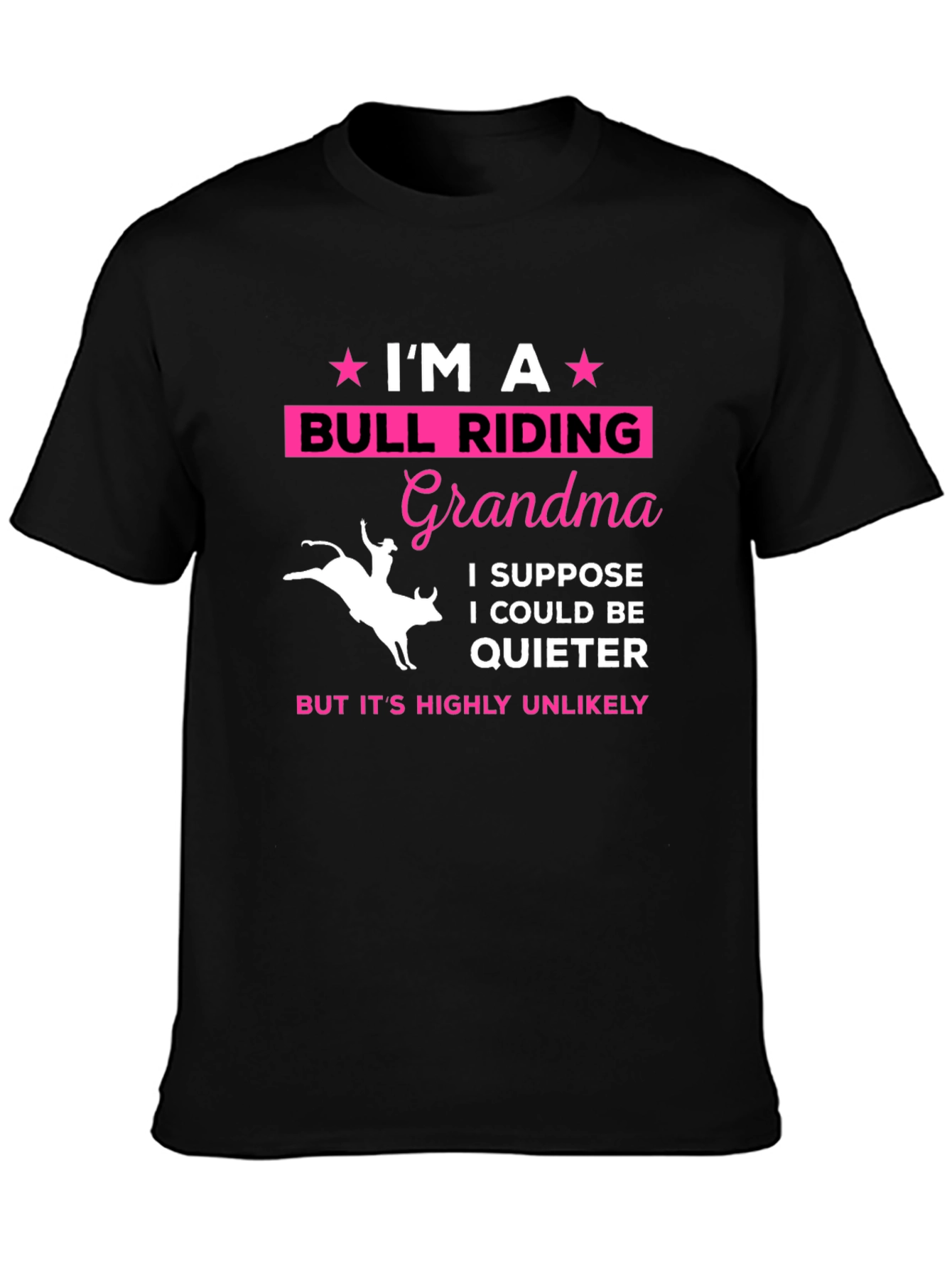 Bull Riding Grandma T-Shirt