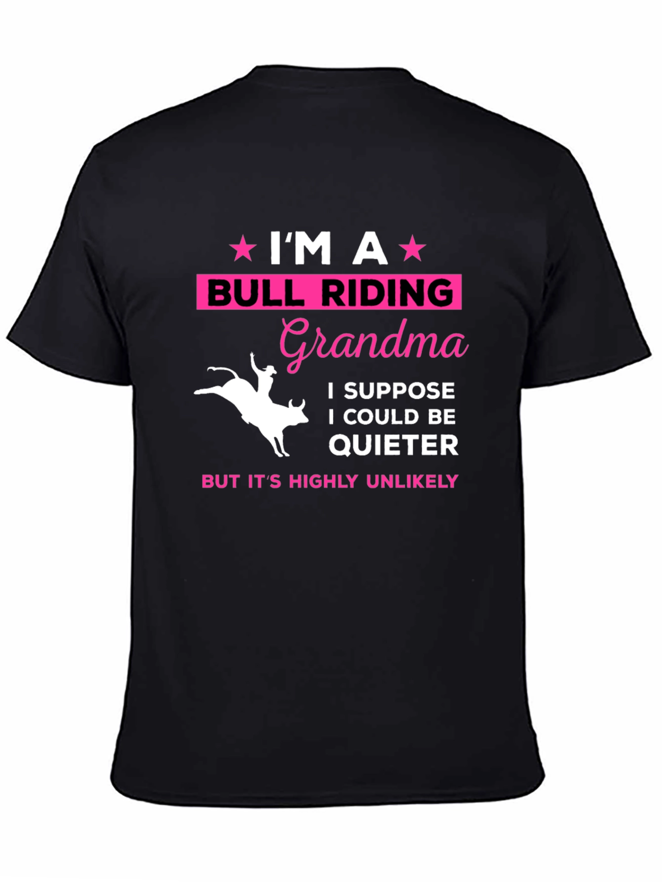 Bull Riding Grandma T-Shirt
