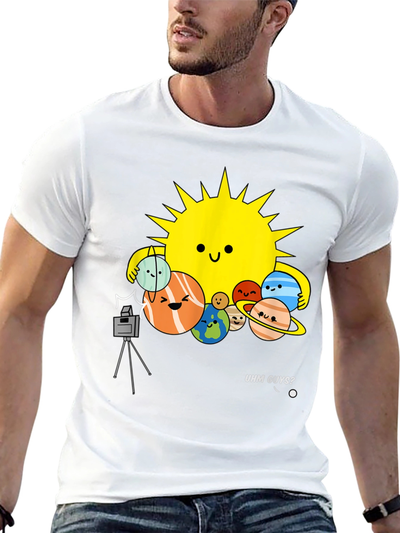 Solar System Group Photo T-Shirt