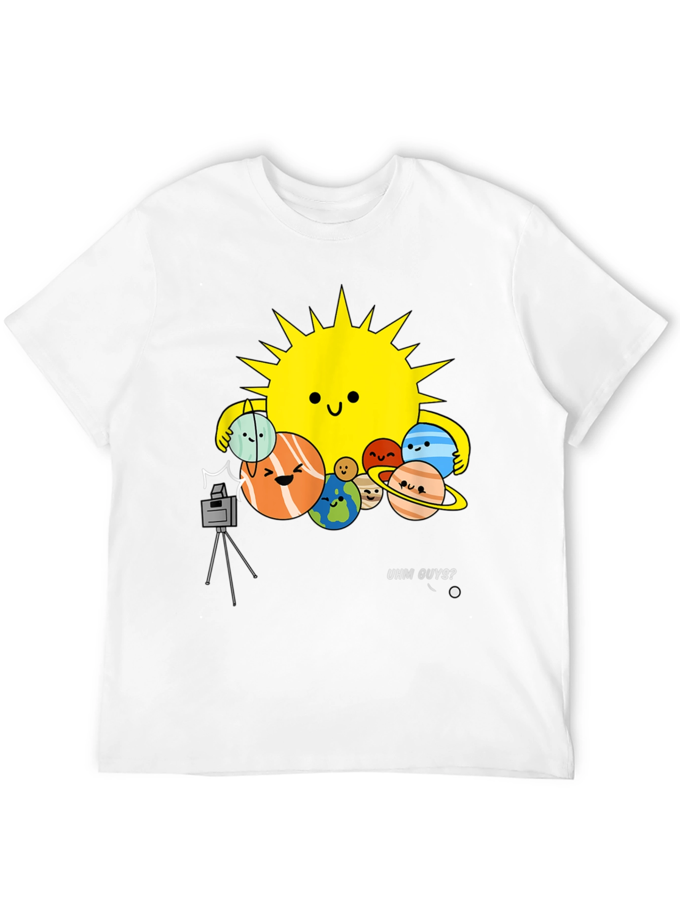 Solar System Group Photo T-Shirt