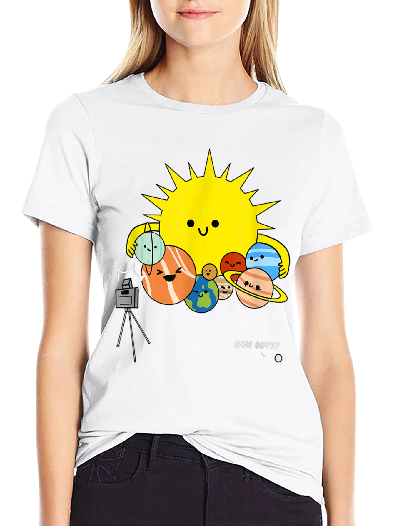 Solar System Group Photo T-Shirt