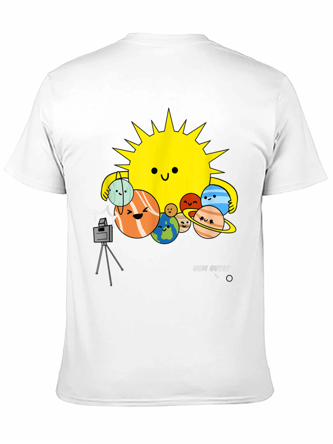 Solar System Group Photo T-Shirt