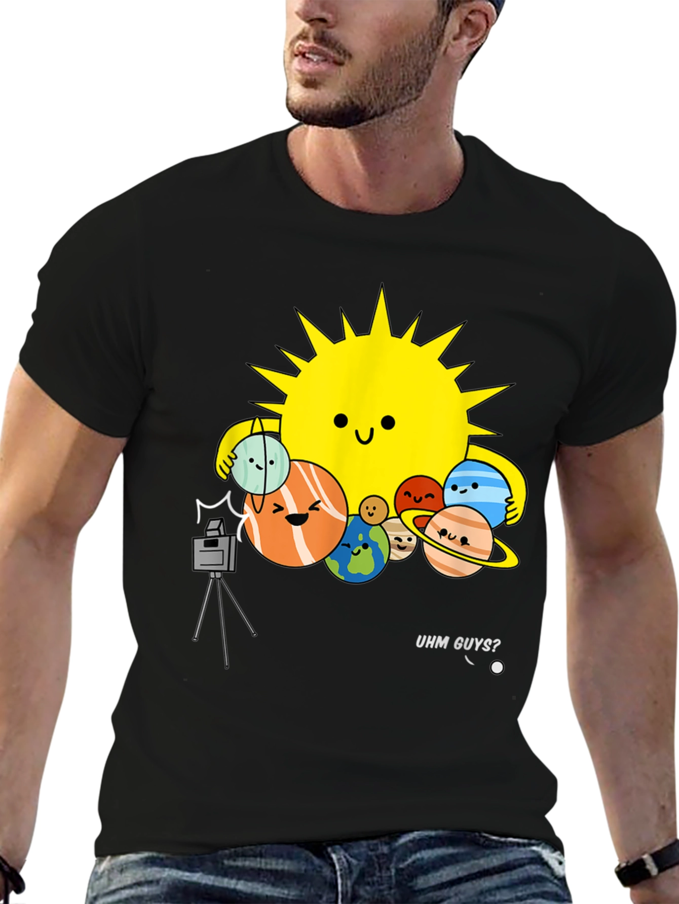 Solar System Group Photo T-Shirt