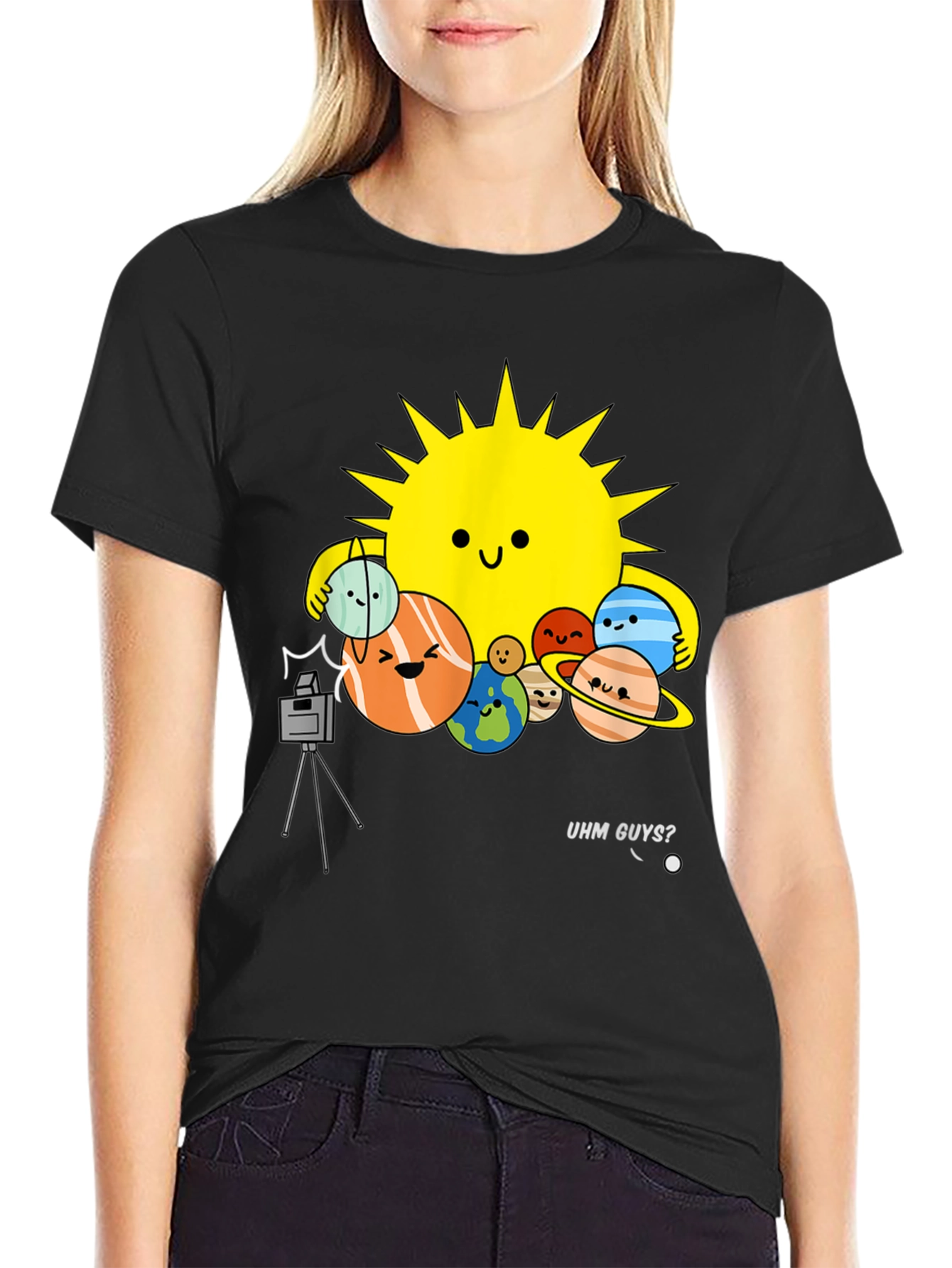 Solar System Group Photo T-Shirt