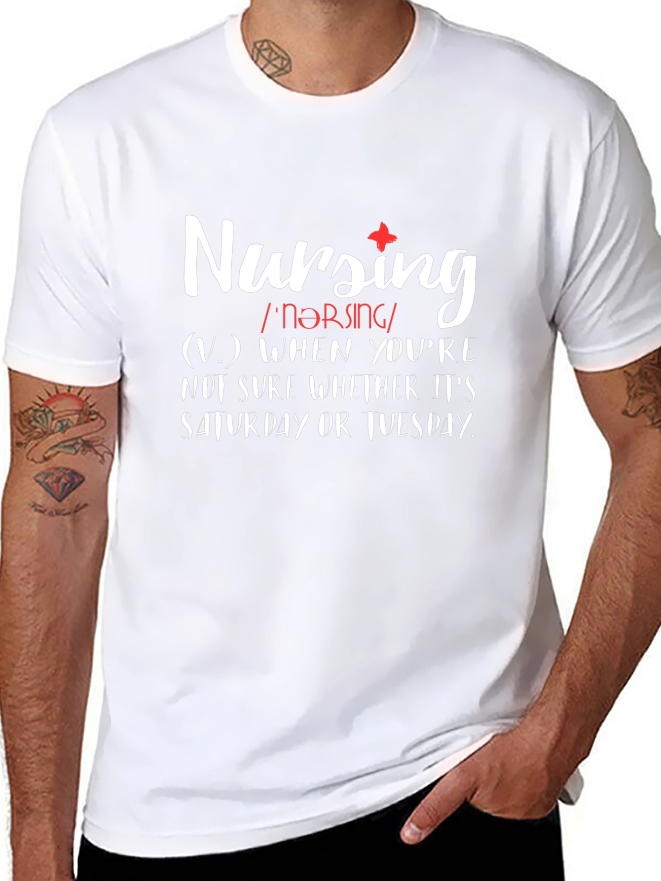 Nursing Definition T-Shirt - Nurse Life Tee