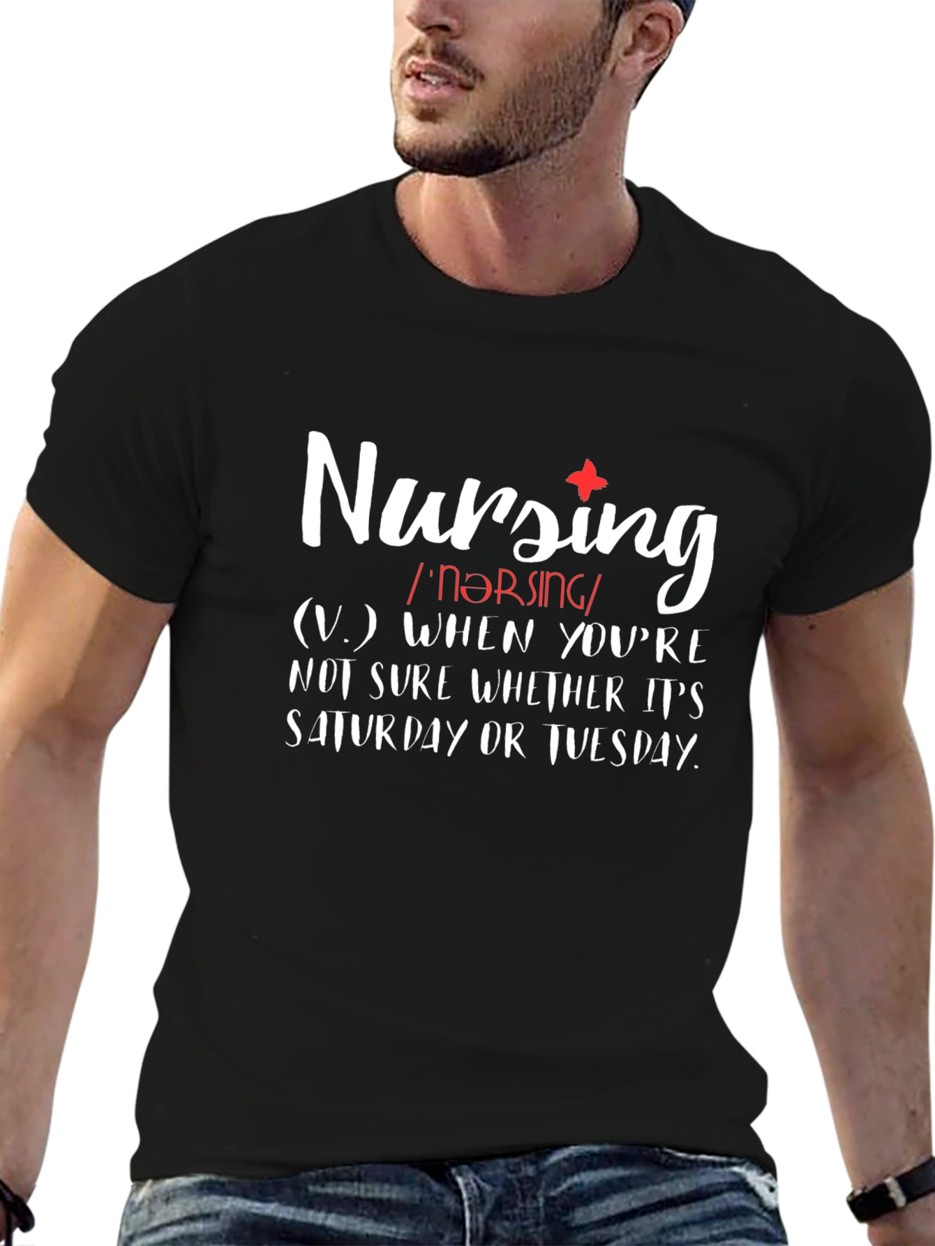 Nursing Definition T-Shirt - Nurse Life Tee