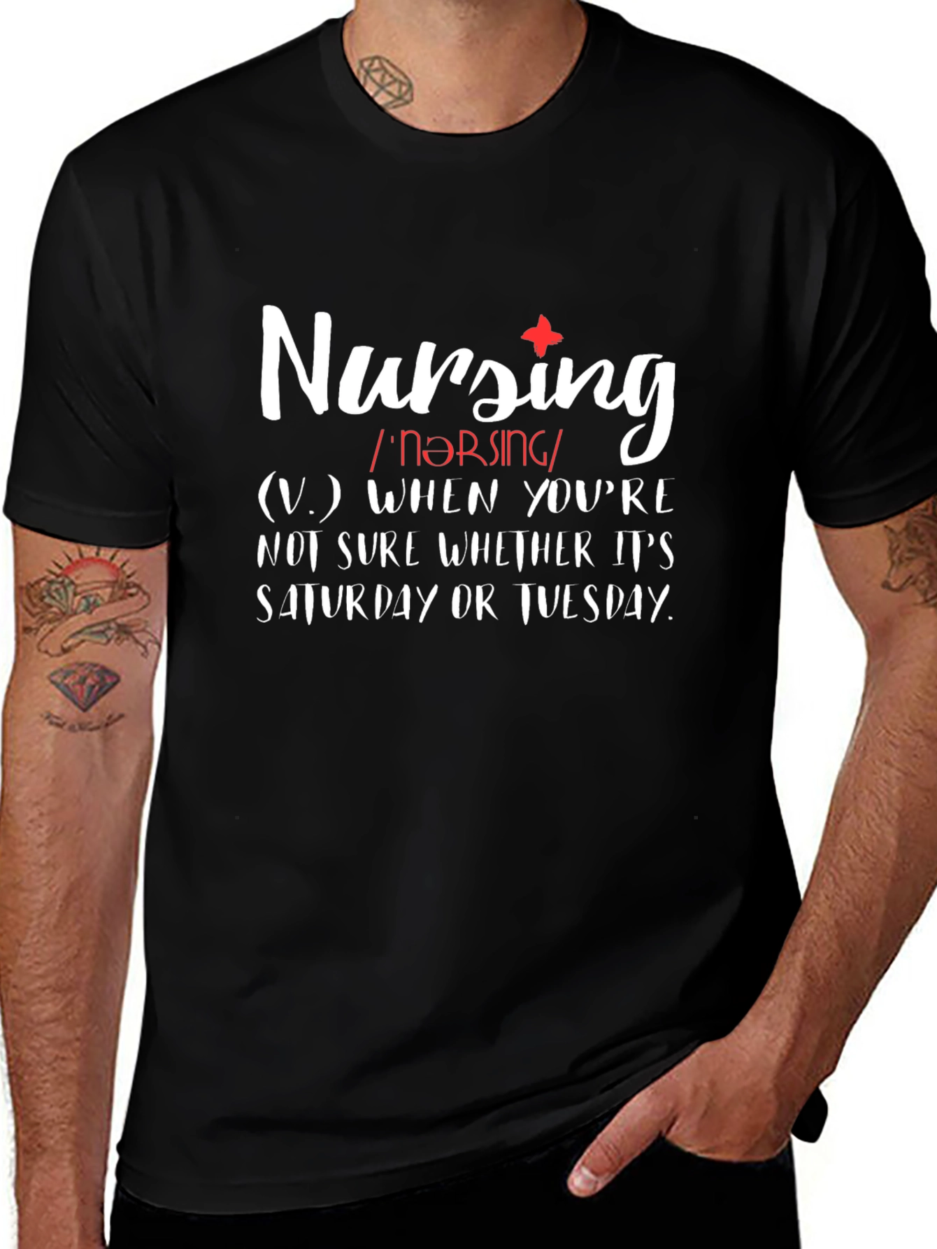 Nursing Definition T-Shirt - Nurse Life Tee