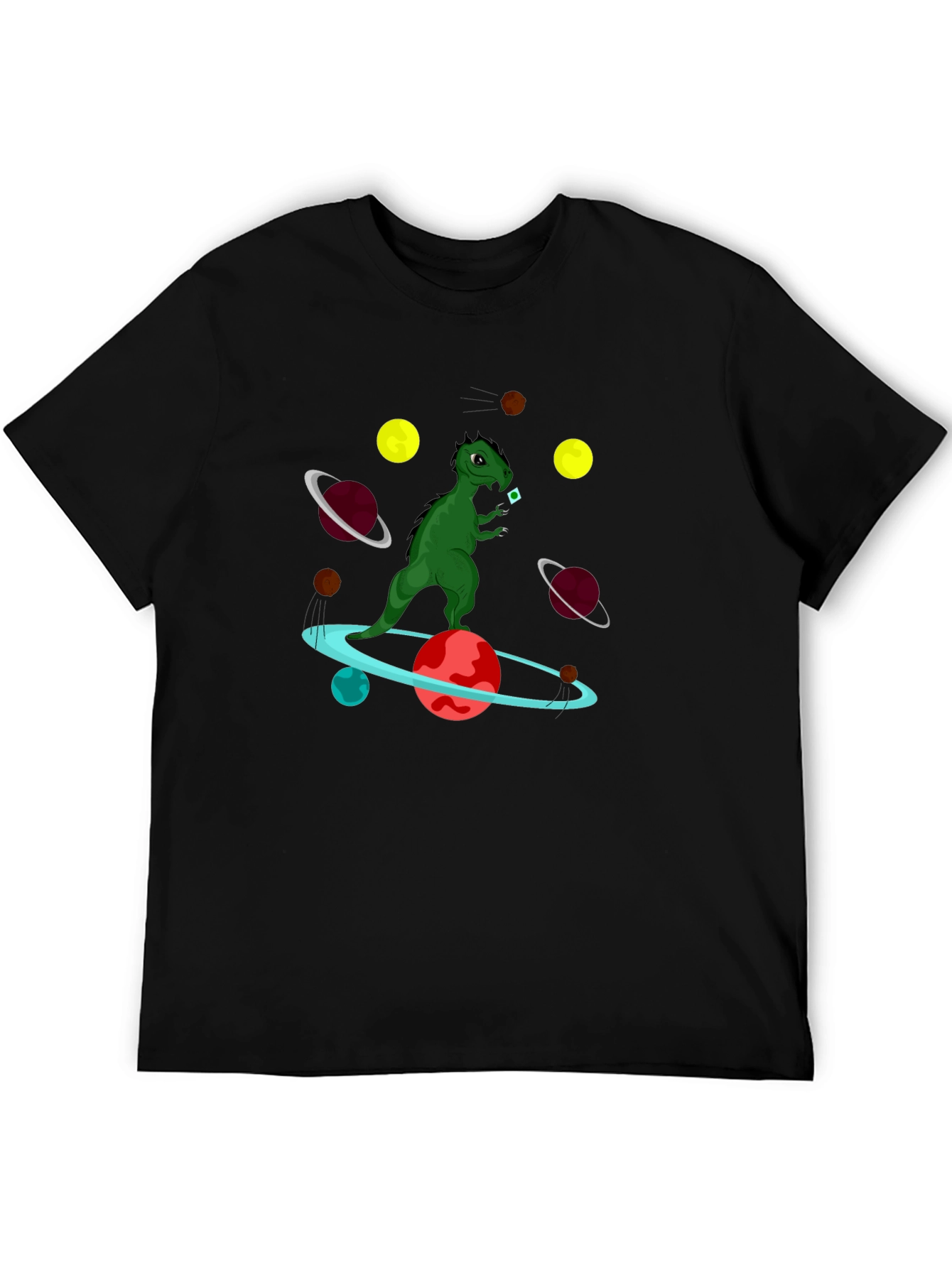 Dino in Space Graphic T-Shirt