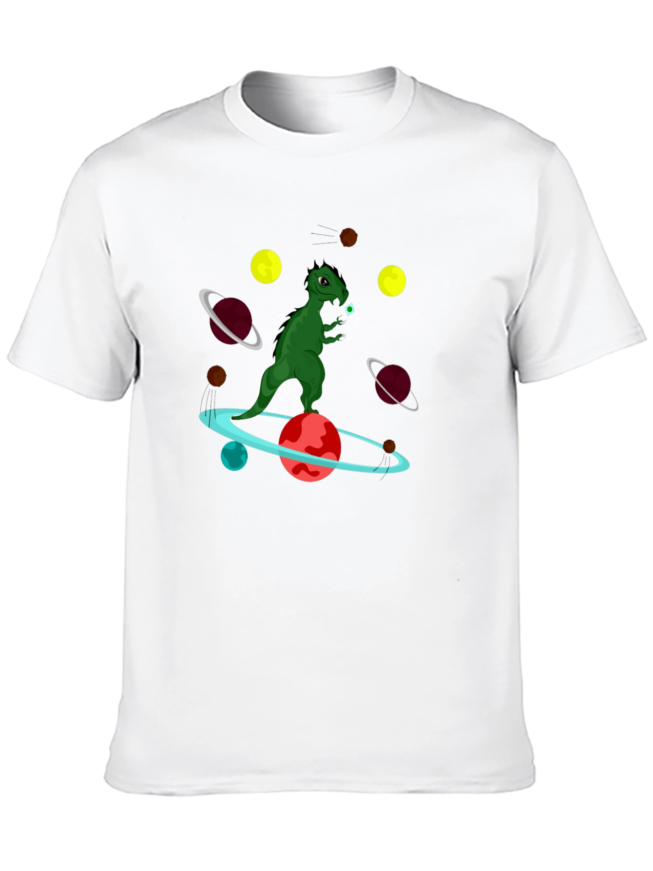 Dino in Space Graphic T-Shirt